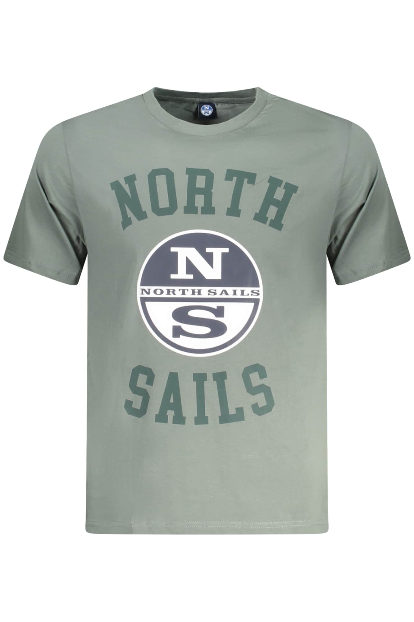 North Sails manga corta t-camisa hombre verde