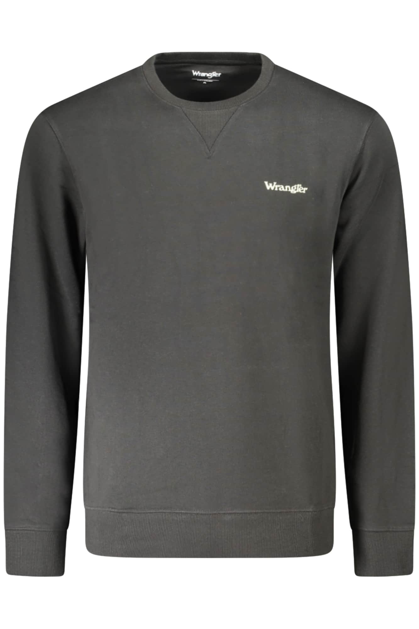 Wrangler hombre negro con cremallera sudadera