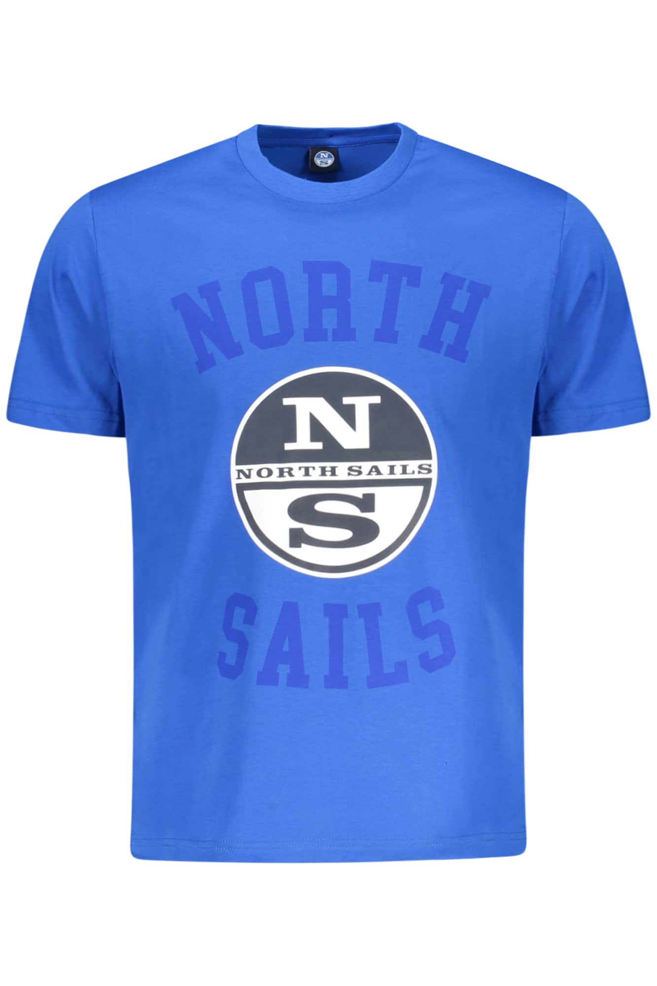 North Sails manga corta t-camisa hombre azul
