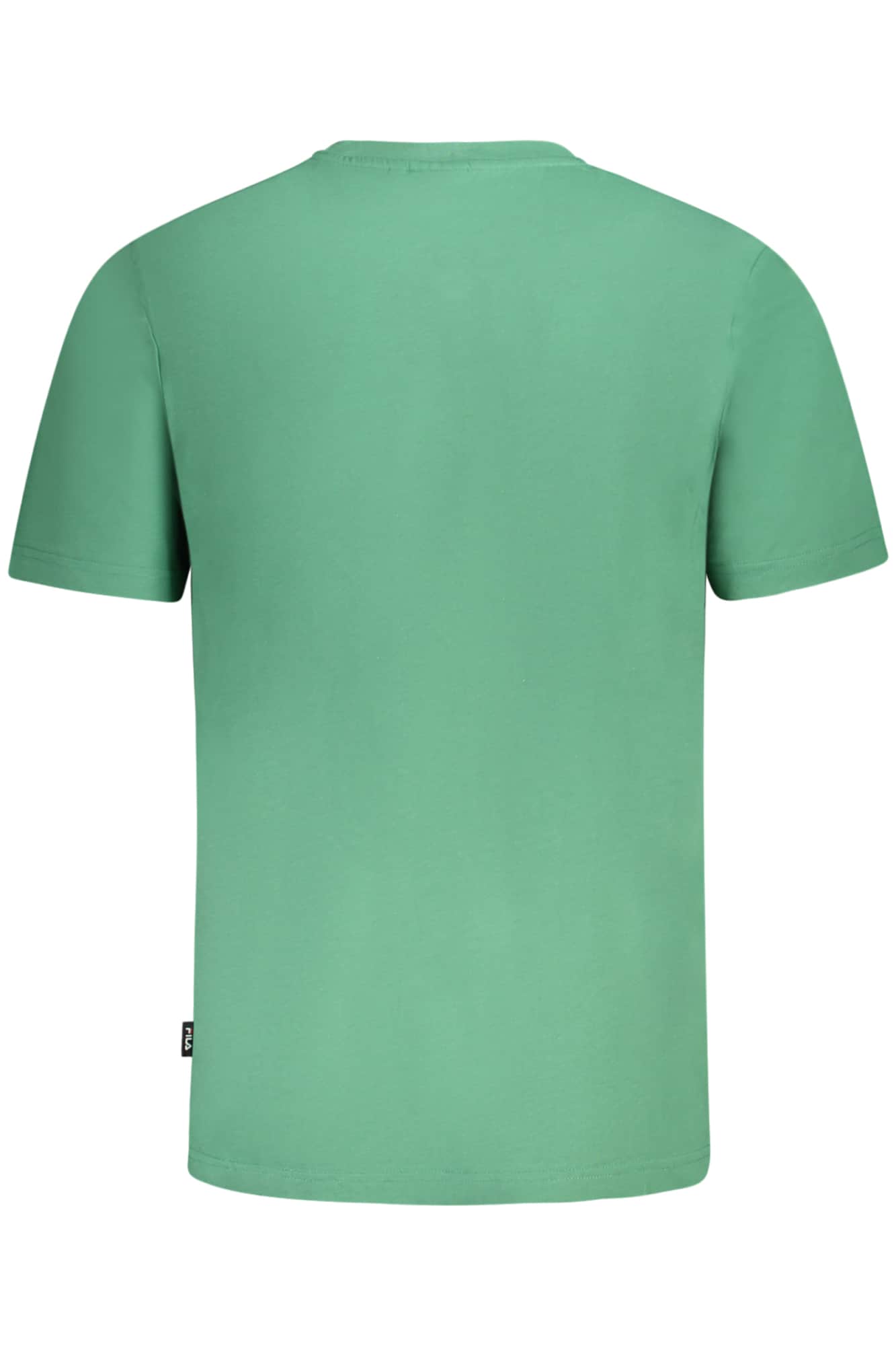 Fila manga corta t-camisa hombre blanco