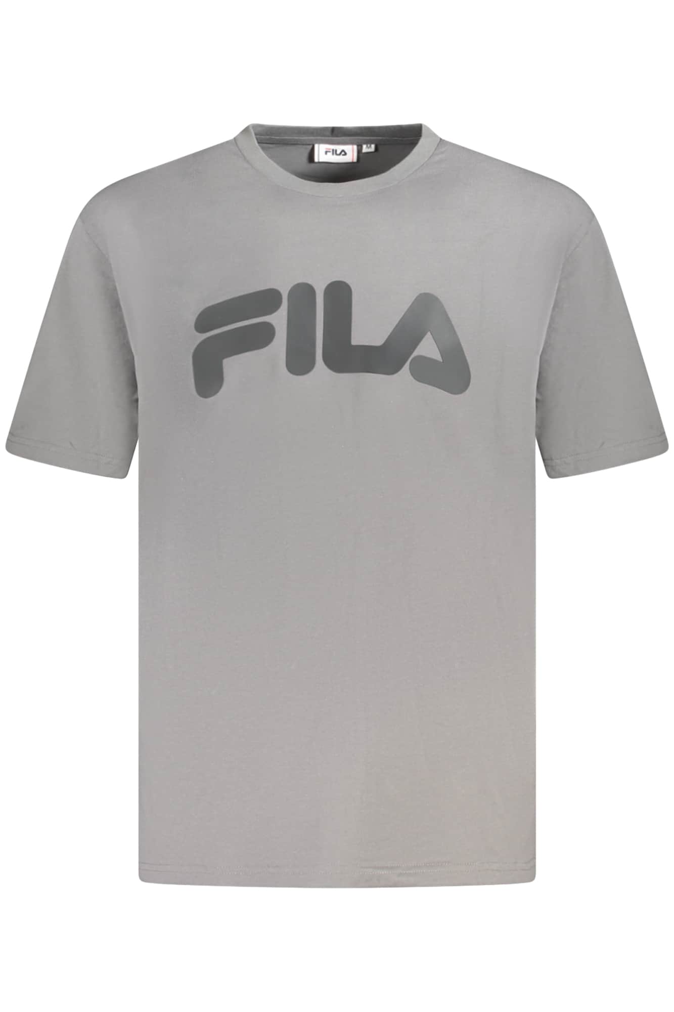 Fila hombre manga corta t-camisa negro