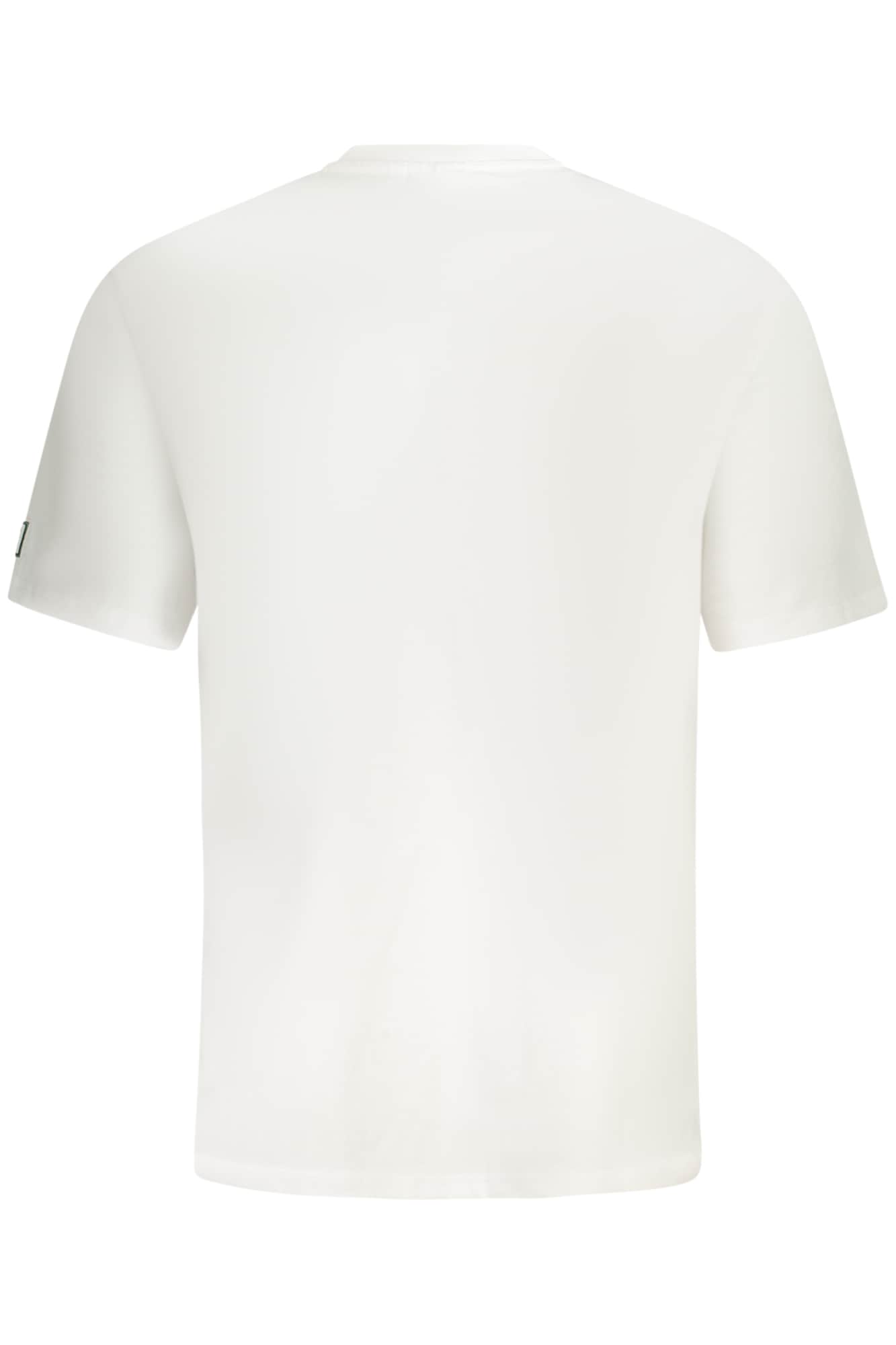 Fila hombre manga corta t-camisa negro