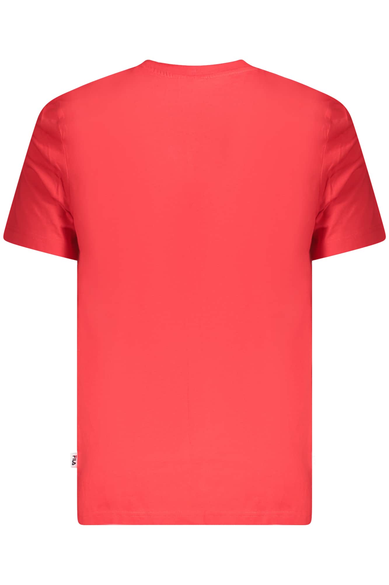 Fila manga corta t-camisa hombre blanco
