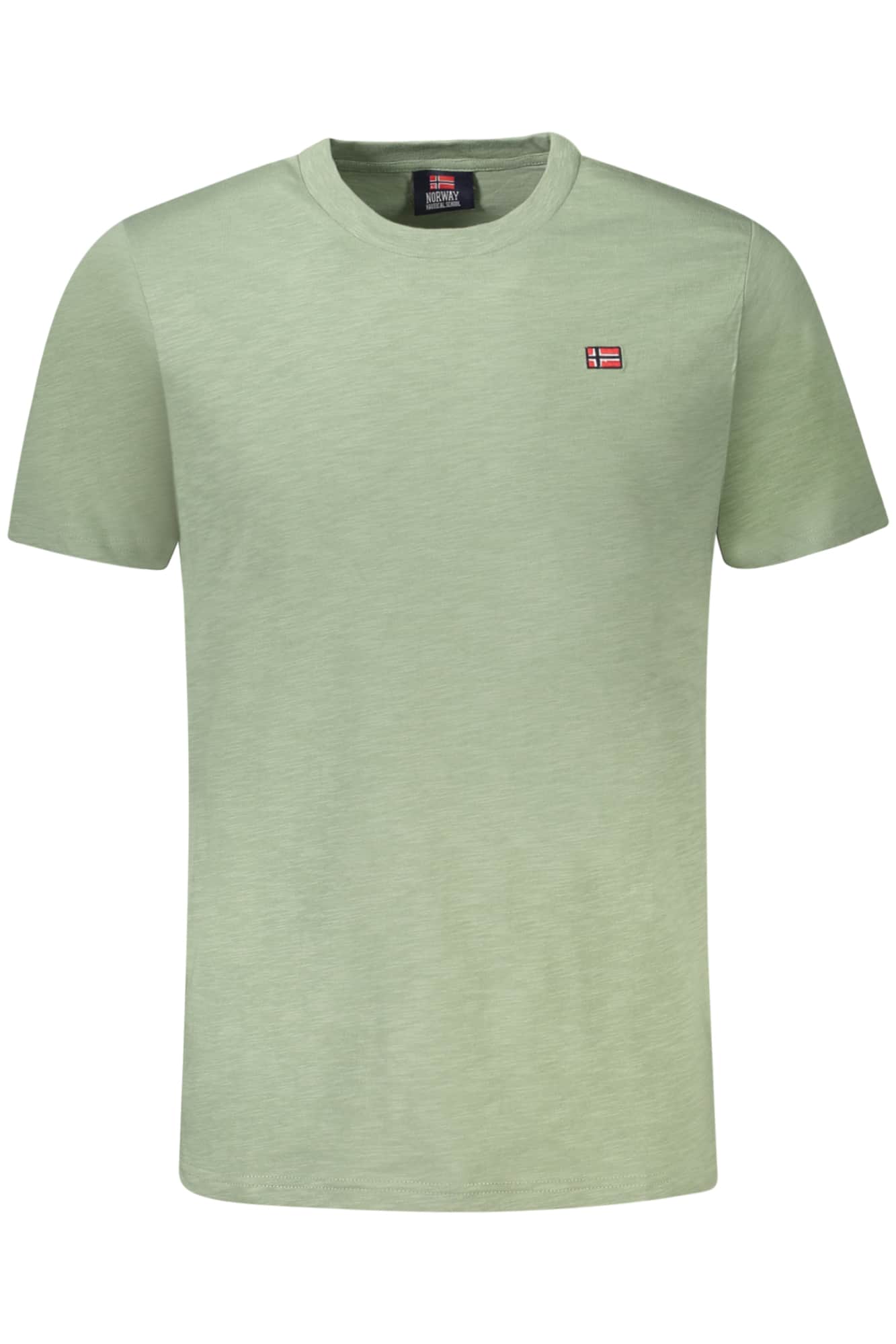 Norway 1963 hombre manga corta t-camisa verde
