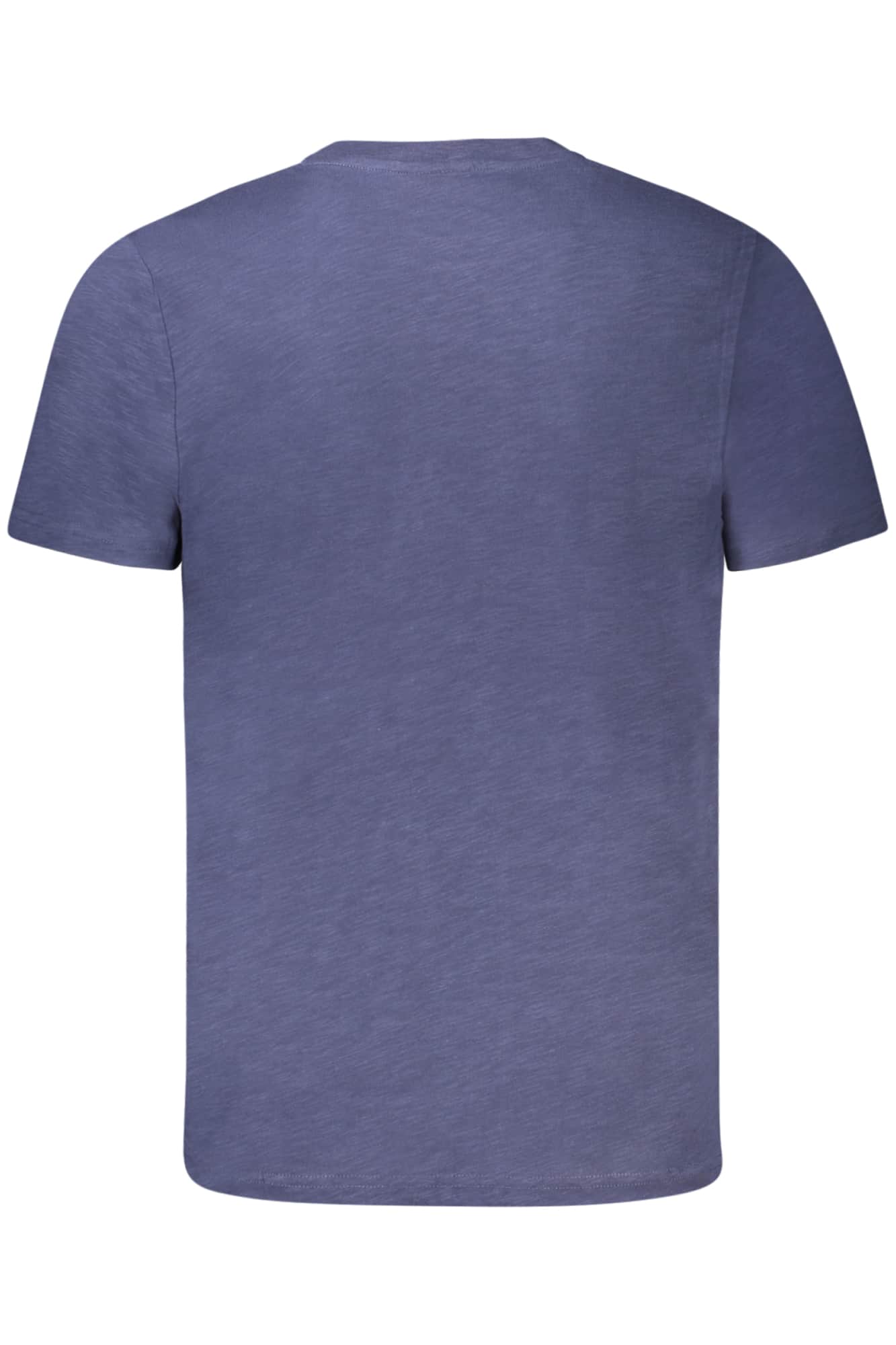 Norway 1963 hombre manga corta t-camisa azul