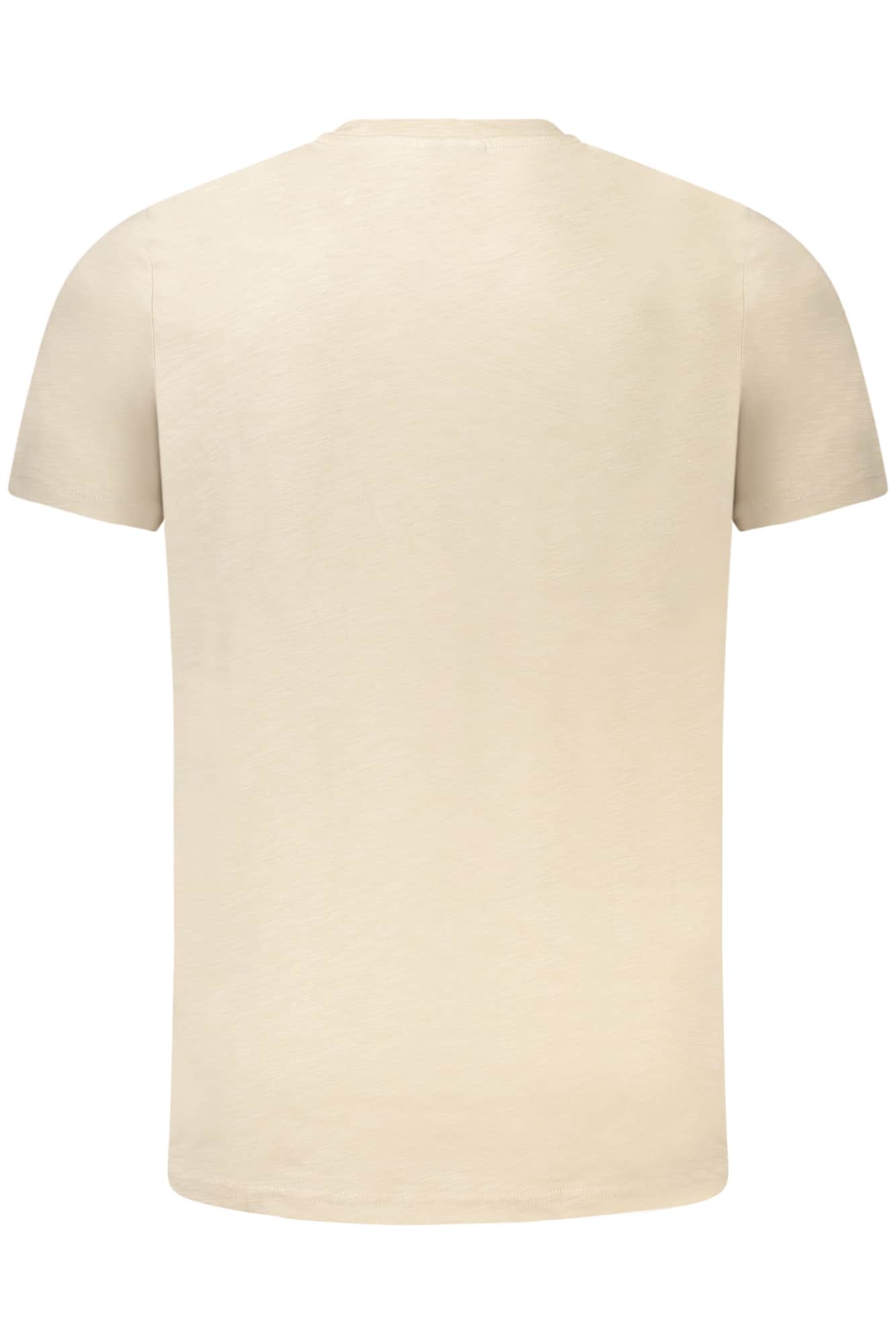 Norway 1963 hombre manga corta t-camisa beige