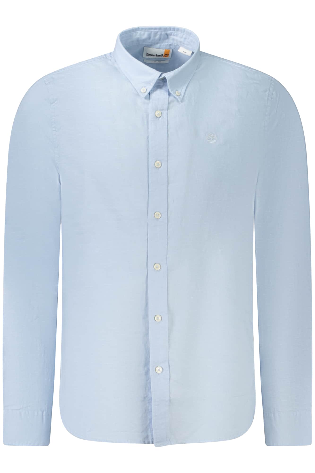 Timberland manga larga camisa hombre azul