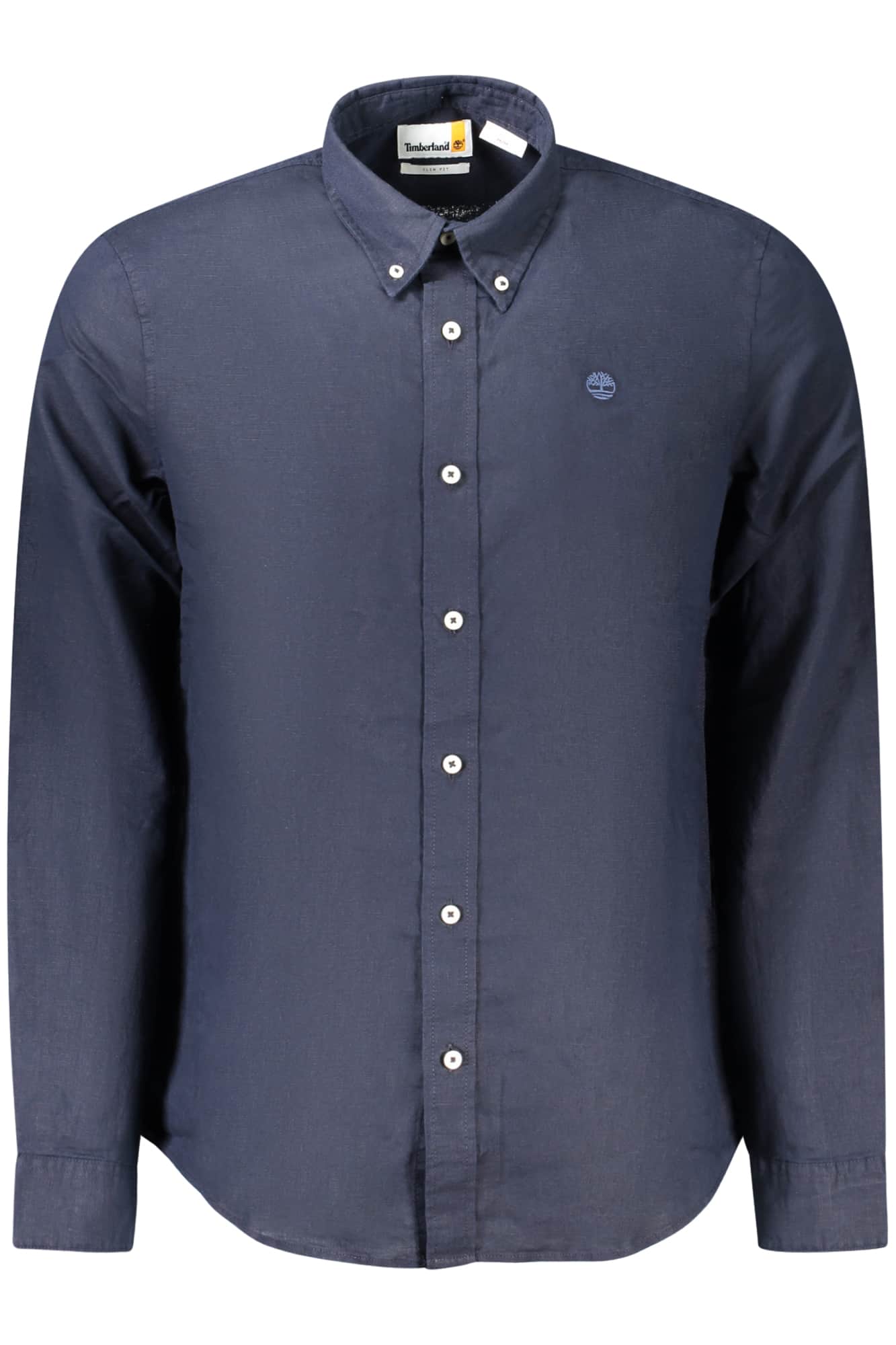 Timberland manga larga camisa hombre azul