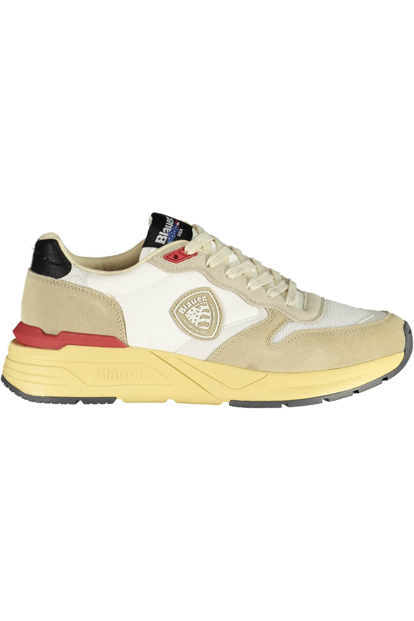 Blauer hombre zapatillas deportivas beige
