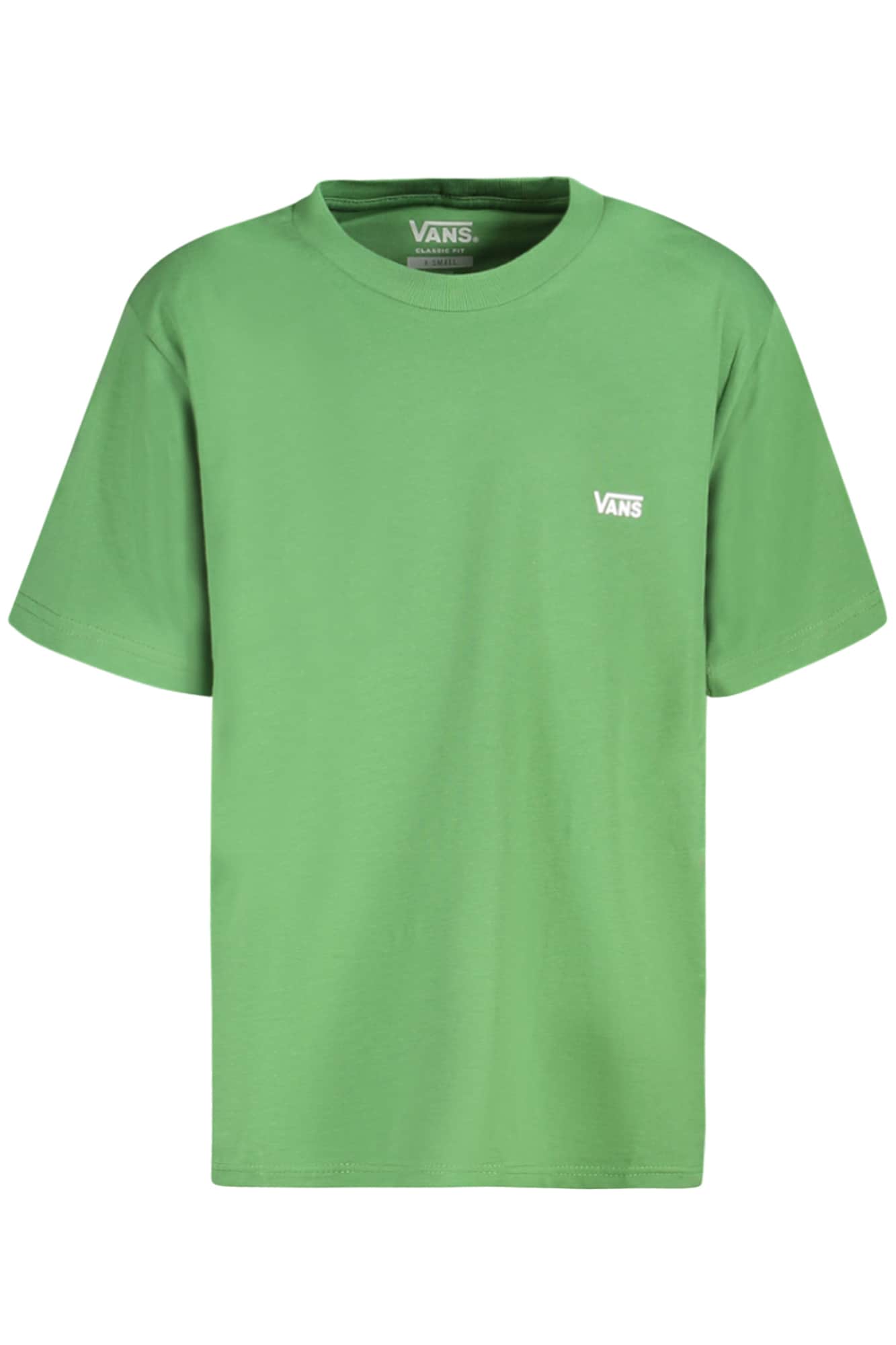 Vans manga corta t-camisa hombre verde