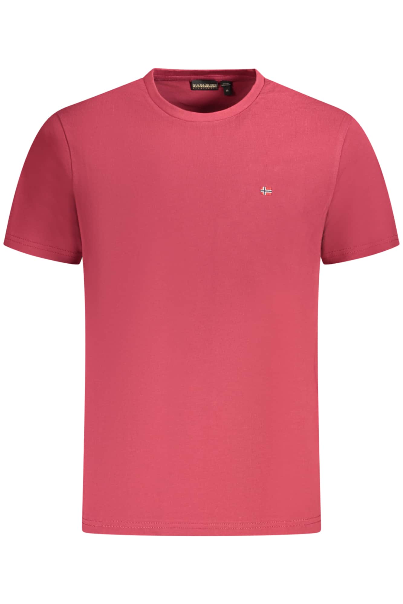 Napapijri hombre manga corta t-camisa gris