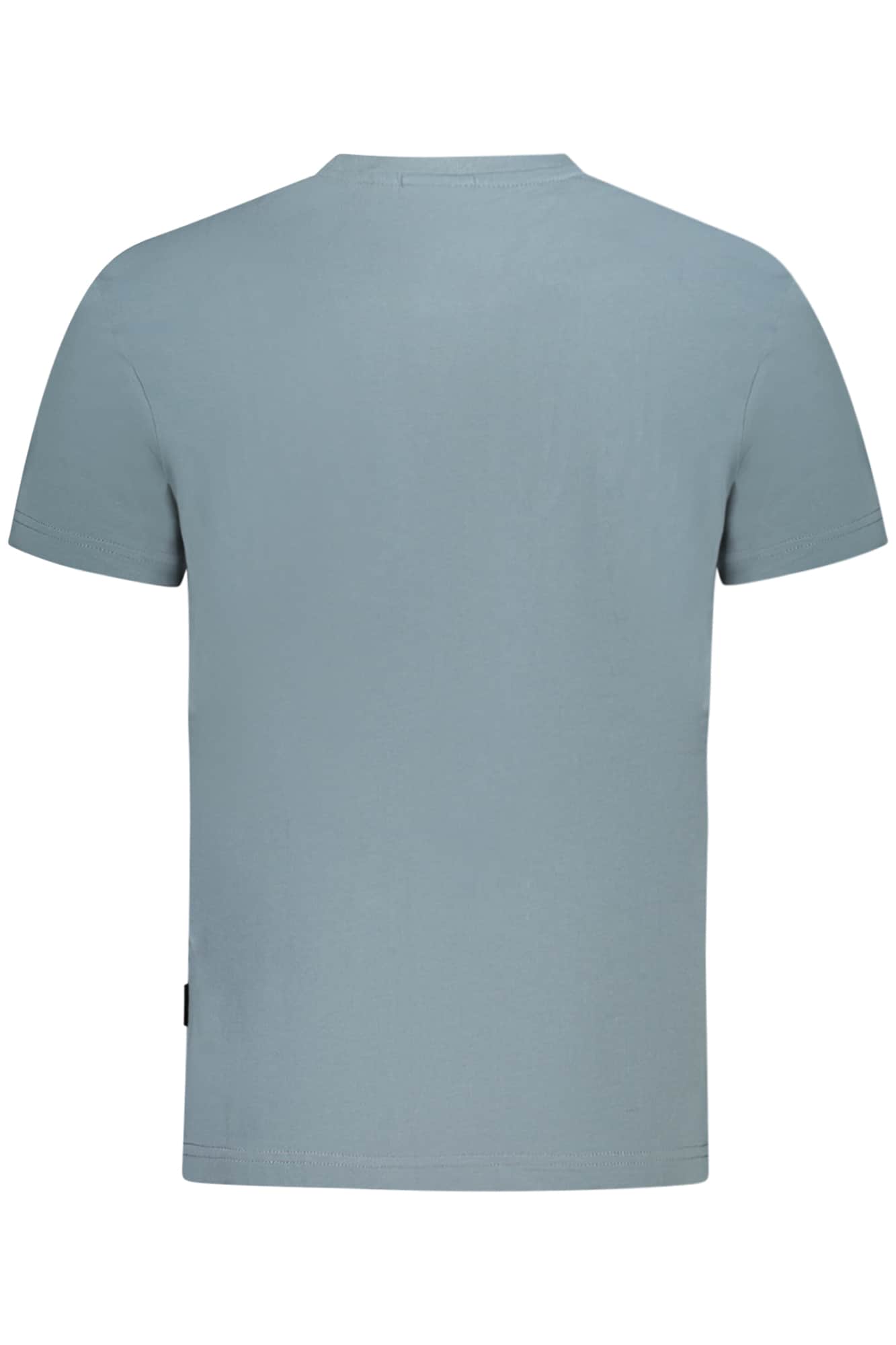 Napapijri manga corta t-camisa hombre gris