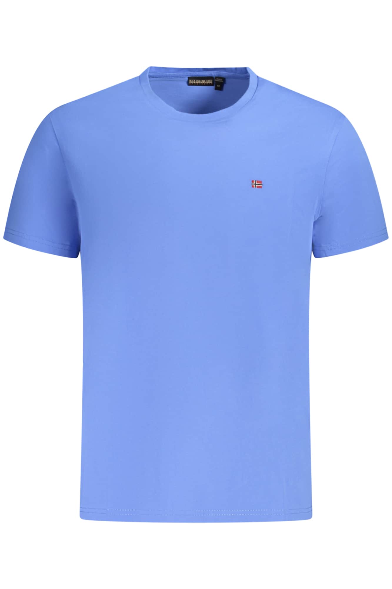 Napapijri hombre manga corta t-camisa gris