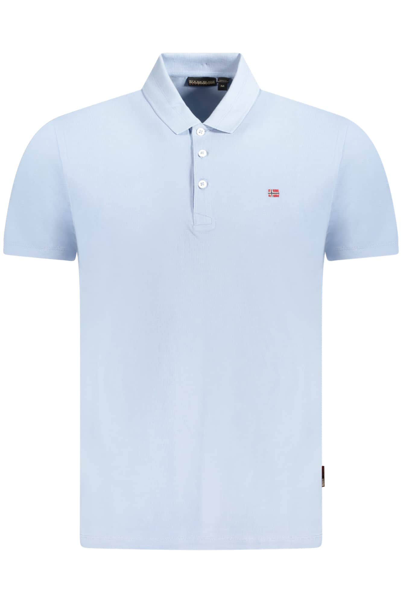 Napapijri hombre manga corta polo, gris