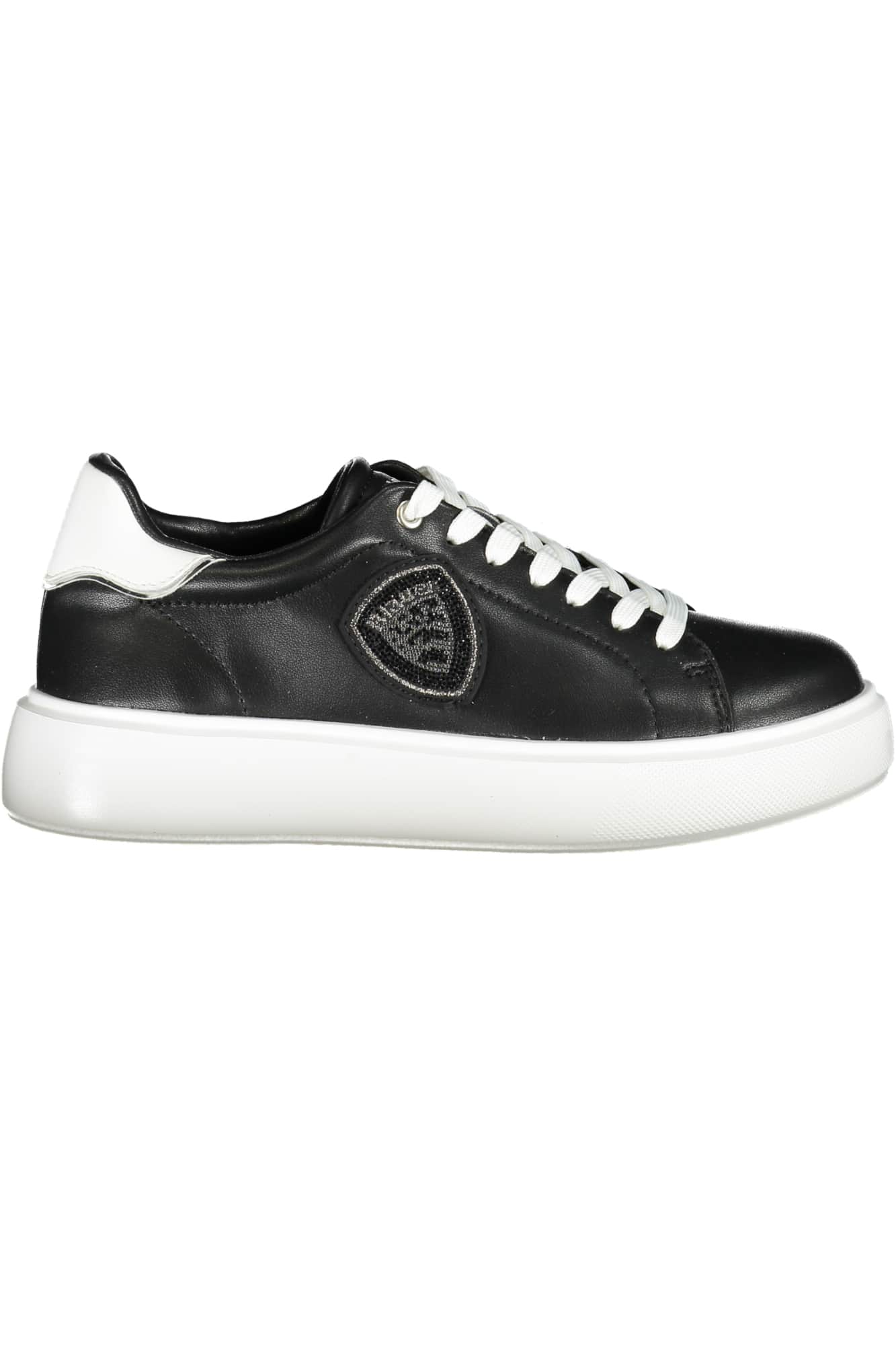 Blauer mujer zapatillas deportivas negro