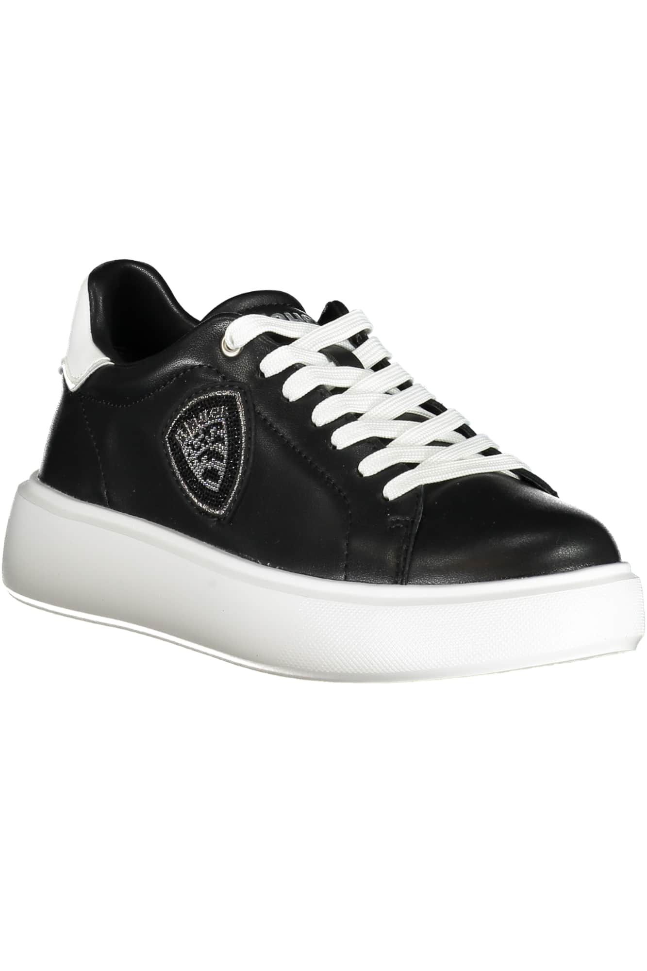 Blauer mujer zapatillas deportivas negro