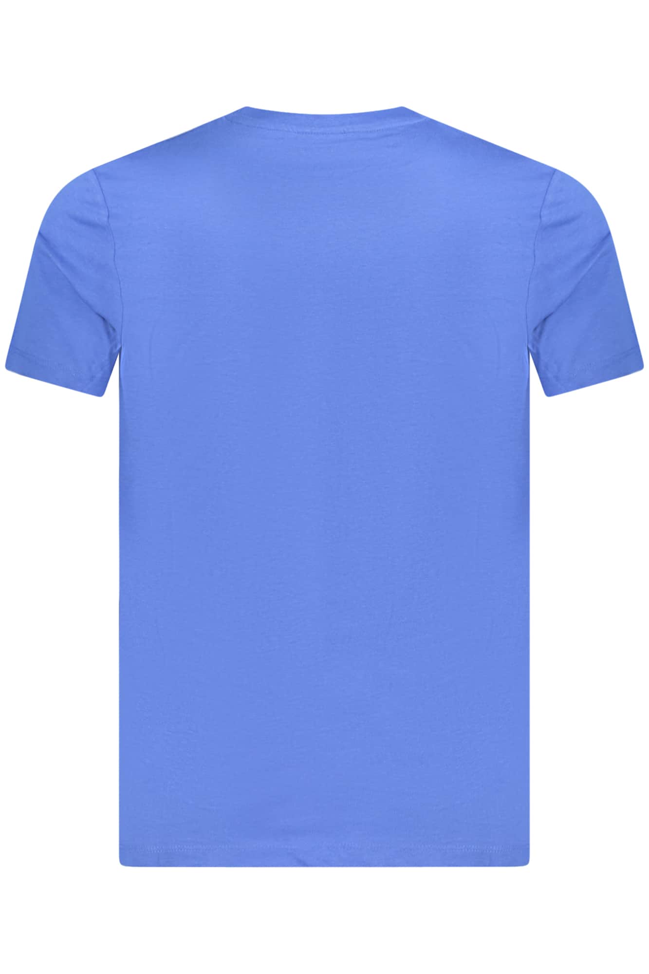 Norway 1963 hombre manga corta t-camisa azul
