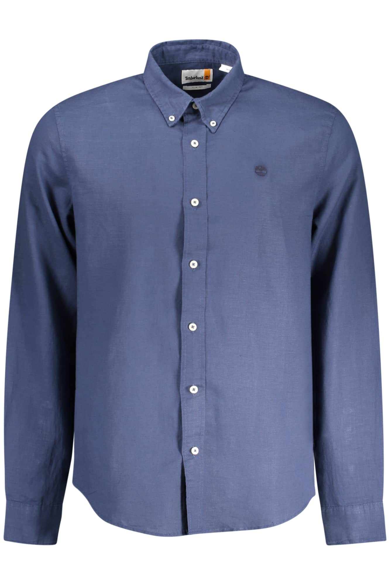 Timberland manga larga camisa hombre azul