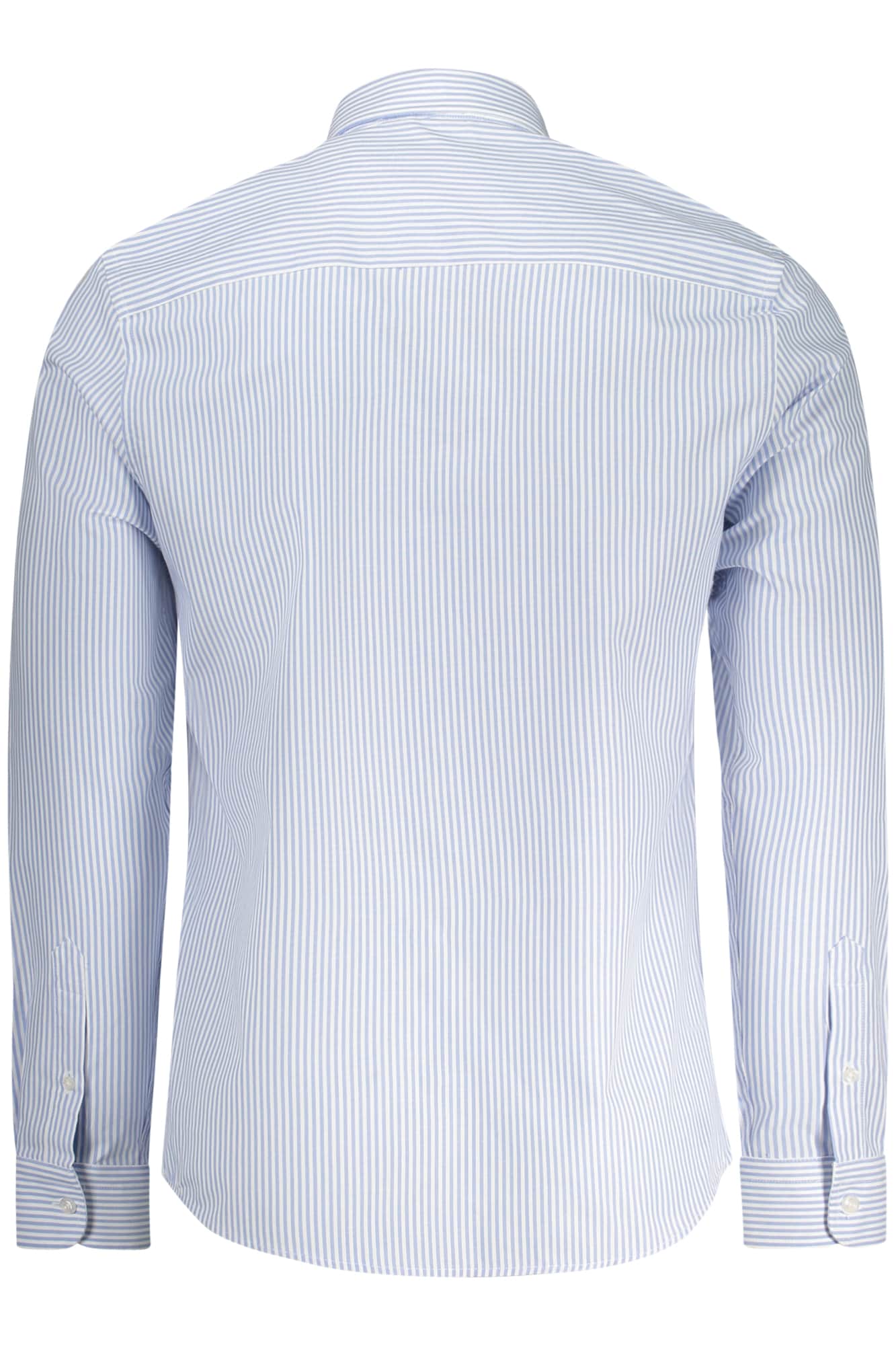North Sails hombre manga larga camisa azul