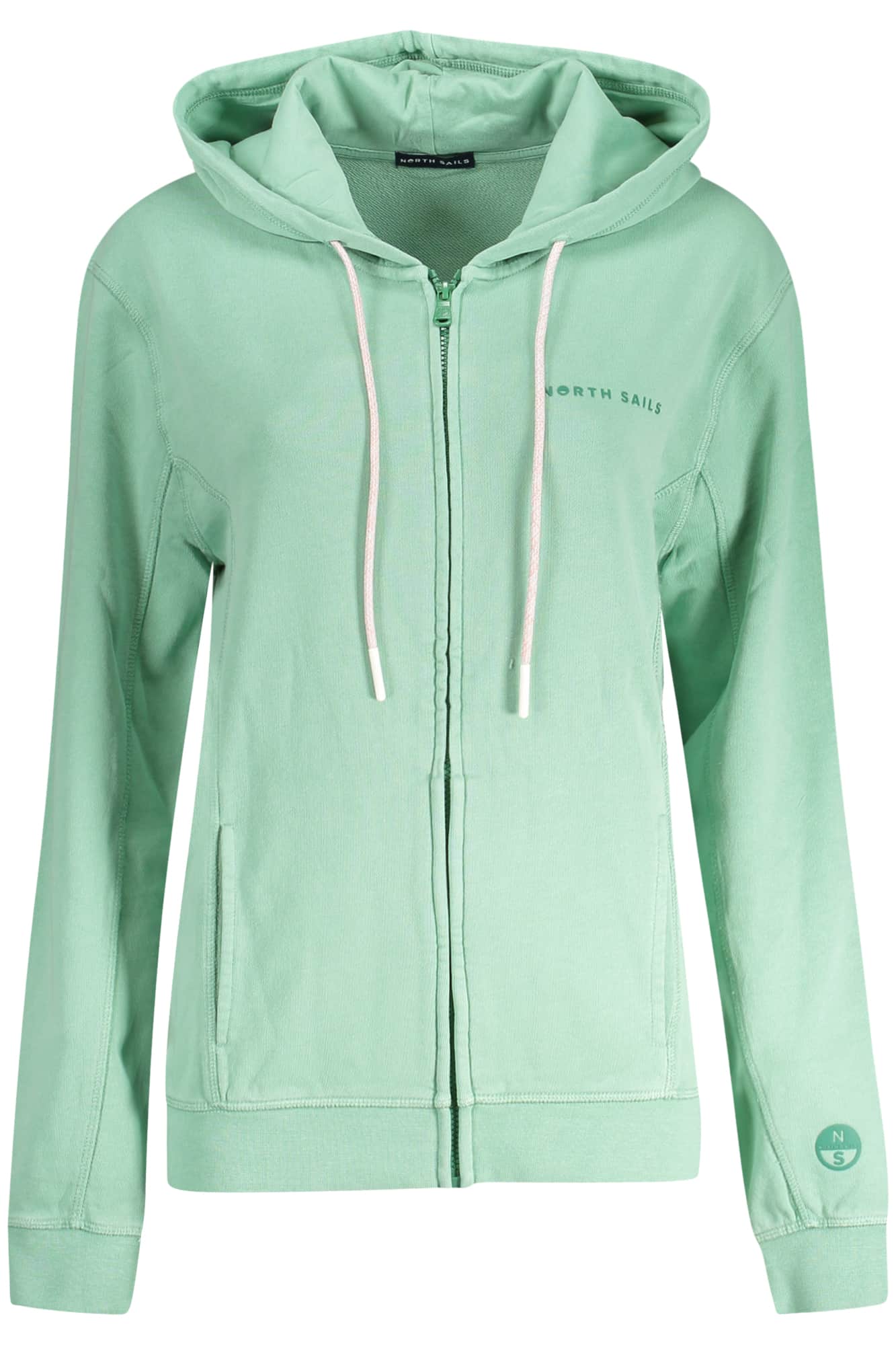 North Sails mujer rosa con cremallera sudadera
