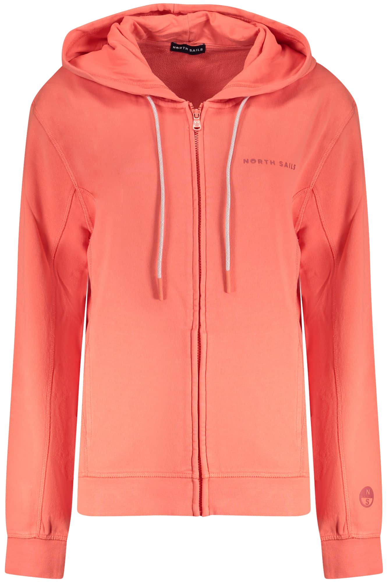 North Sails mujer rosa con cremallera sudadera