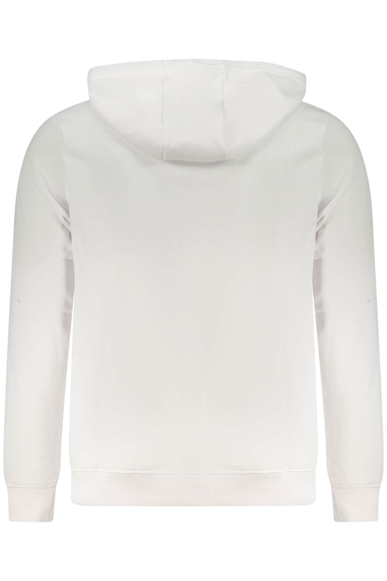 US Grand hombre blanco con cremallera sudadera