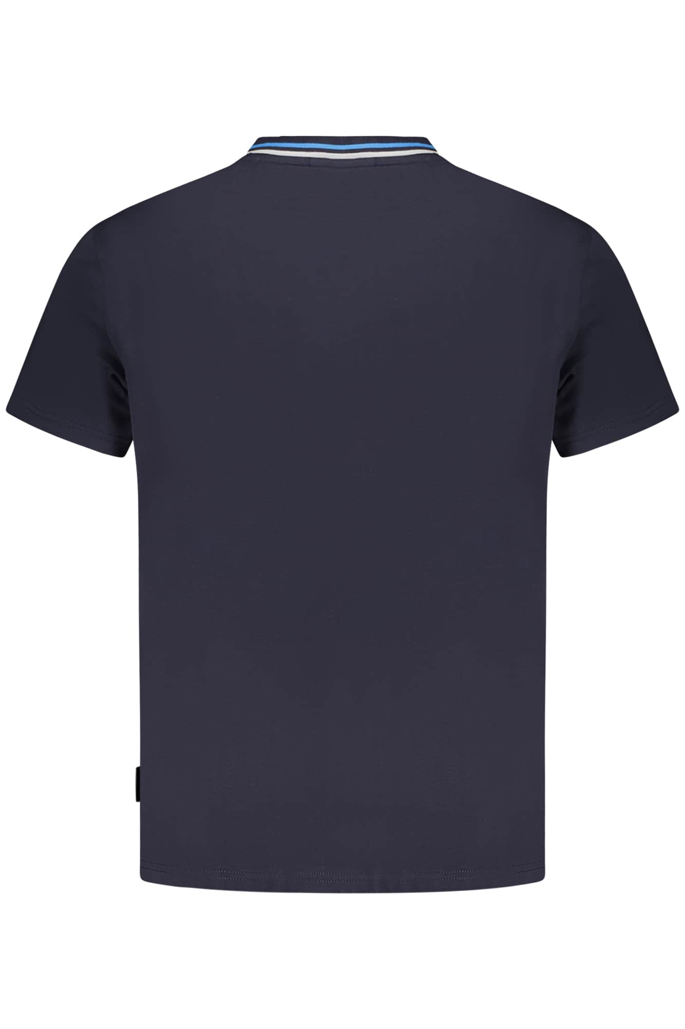 Napapijri manga corta t-camisa hombre gris