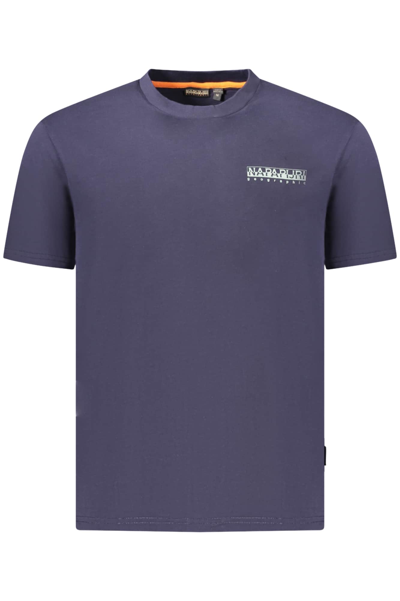 Napapijri manga corta t-camisa hombre gris