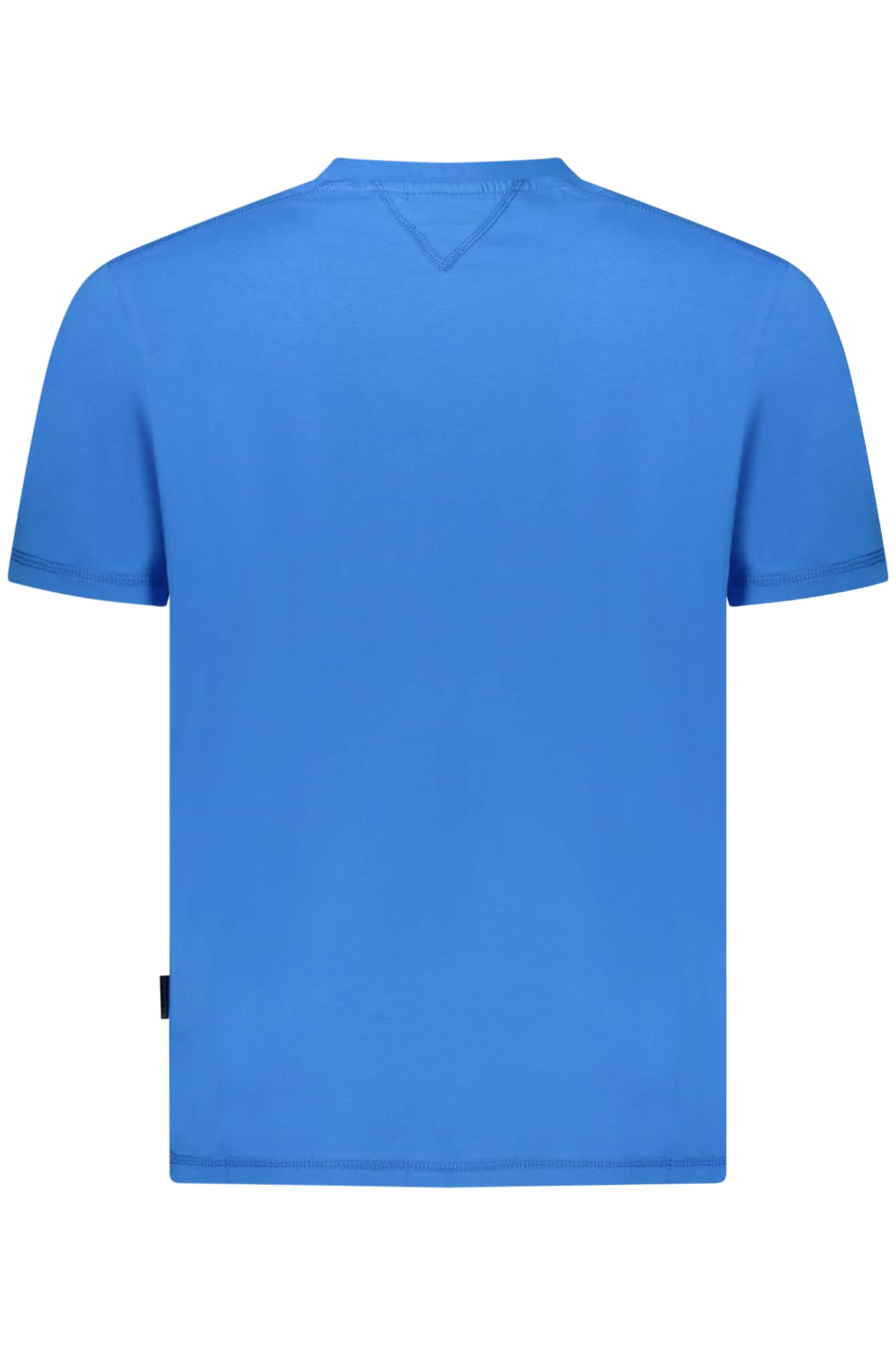 Napapijri manga corta t-camisa hombre azul