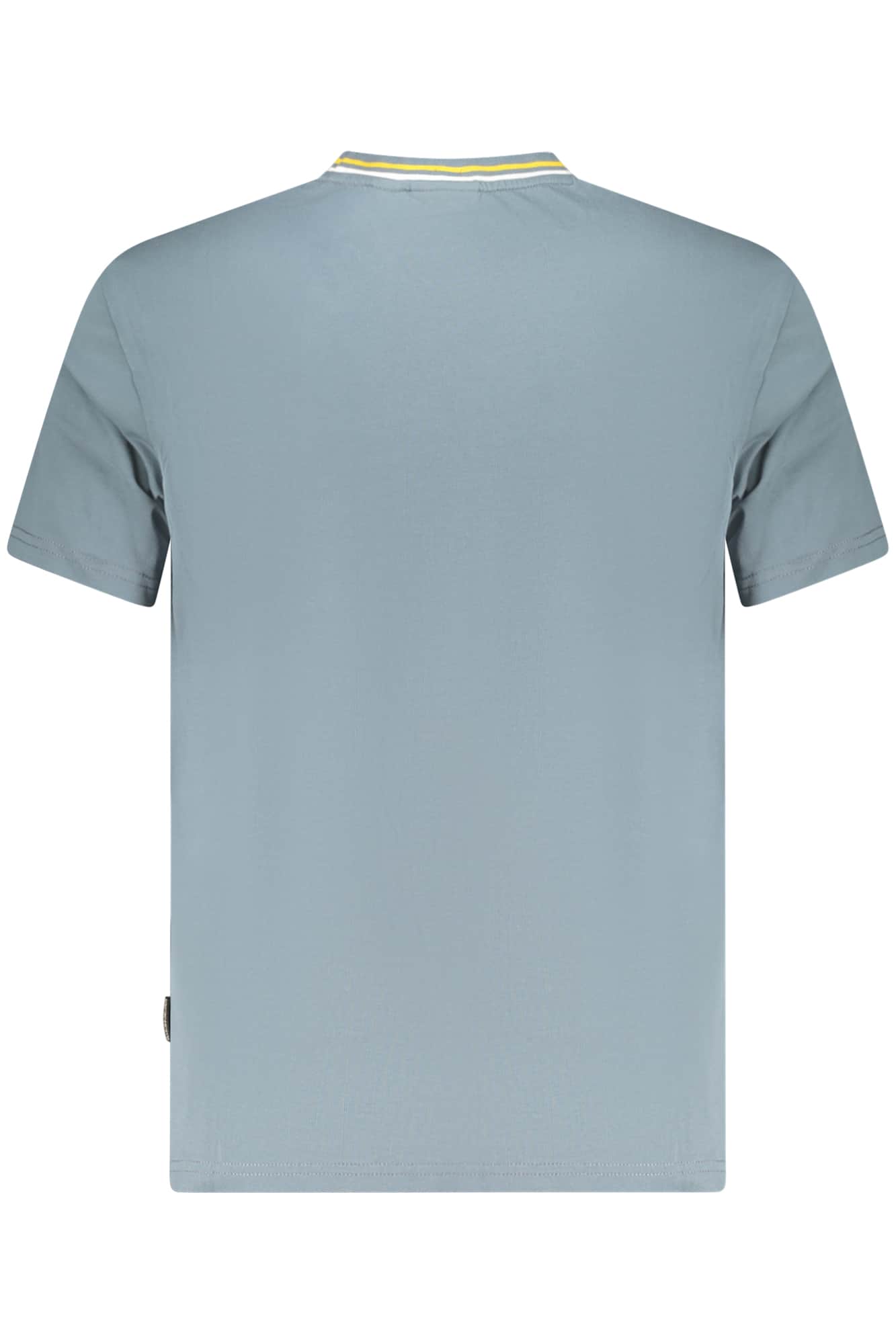 Napapijri manga corta t-camisa hombre gris