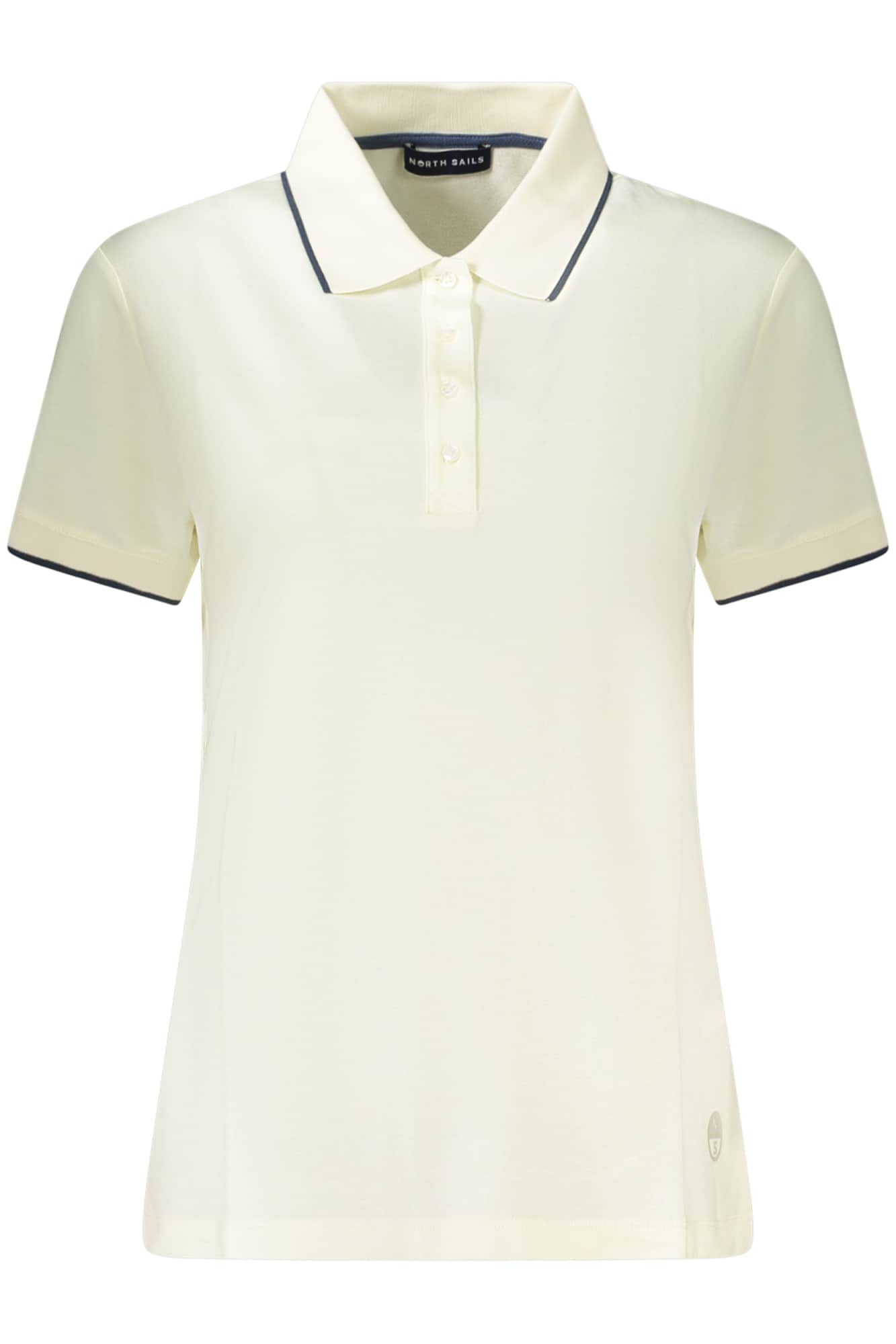 North Sails mujer manga corta polo azul