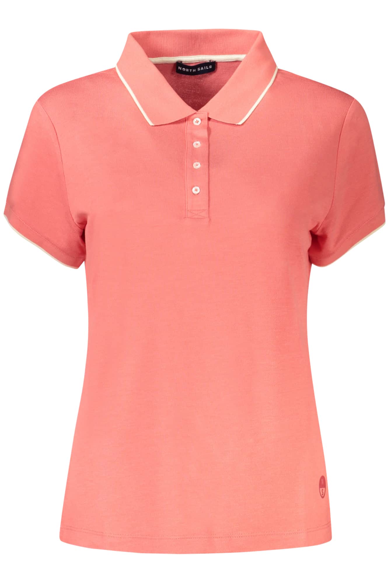North Sails mujer manga corta polo azul