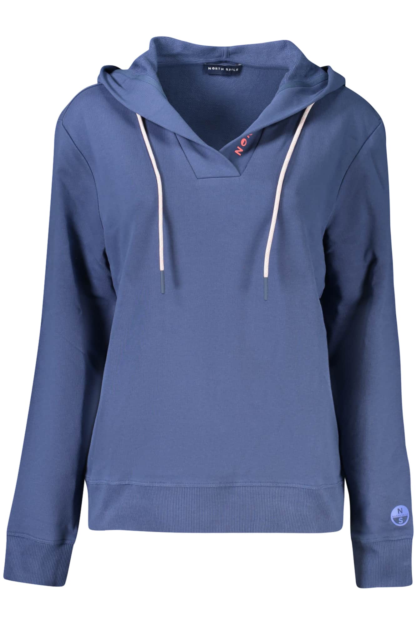 North Sails mujer con cremallera sudadera blanco