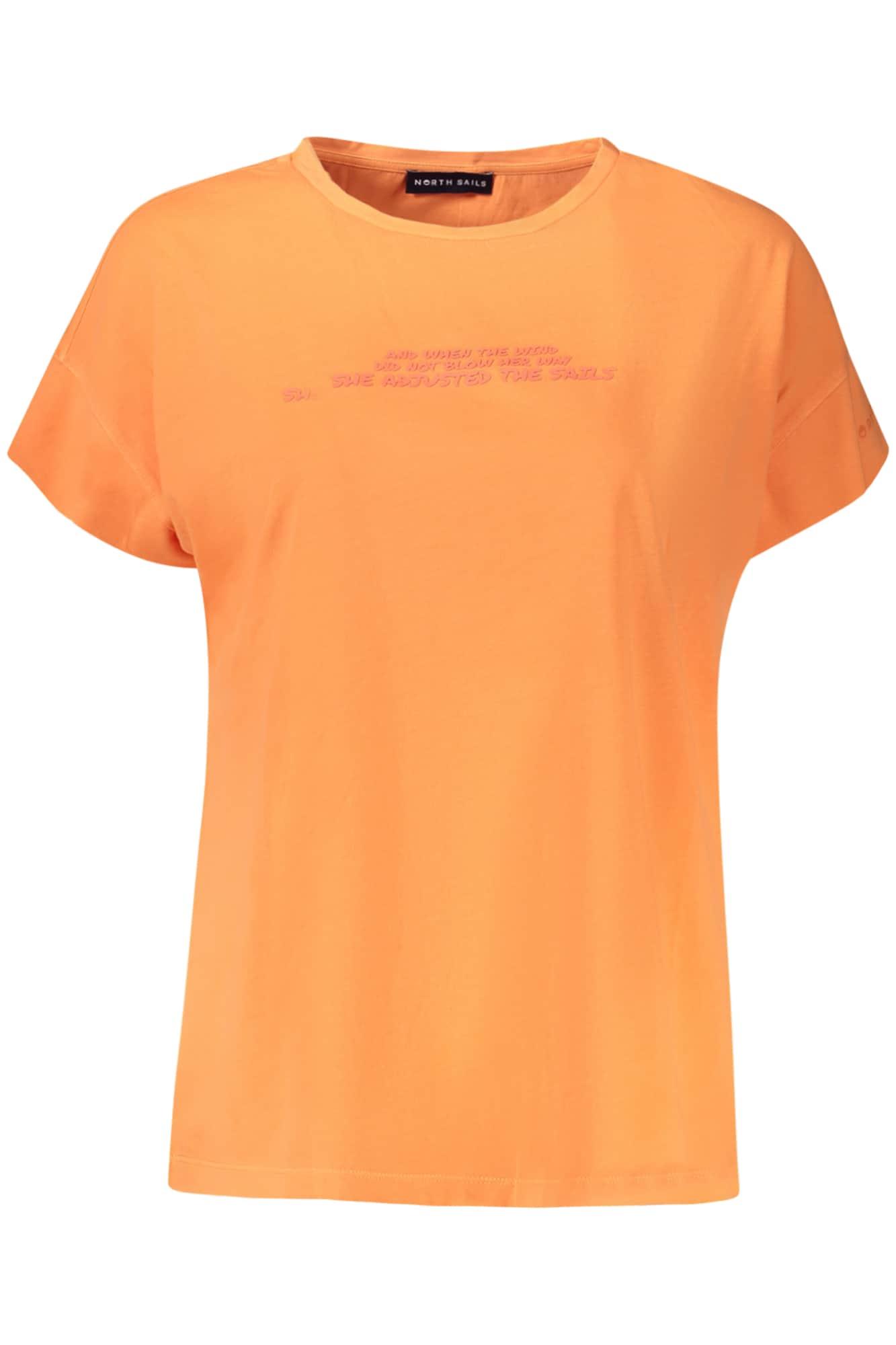 North Sails verde mujer manga corta t-camisa
