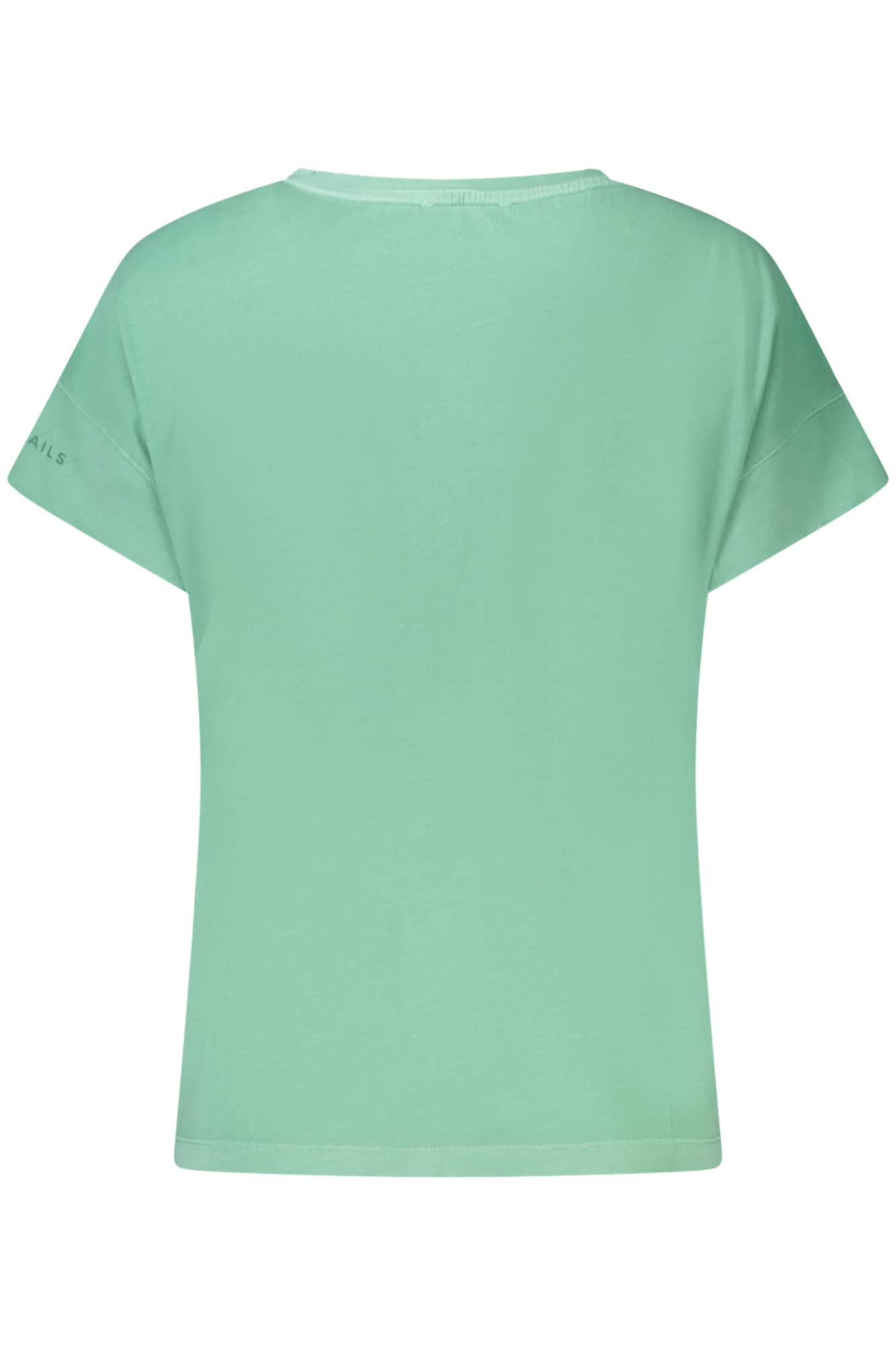 North Sails verde mujer manga corta t-camisa