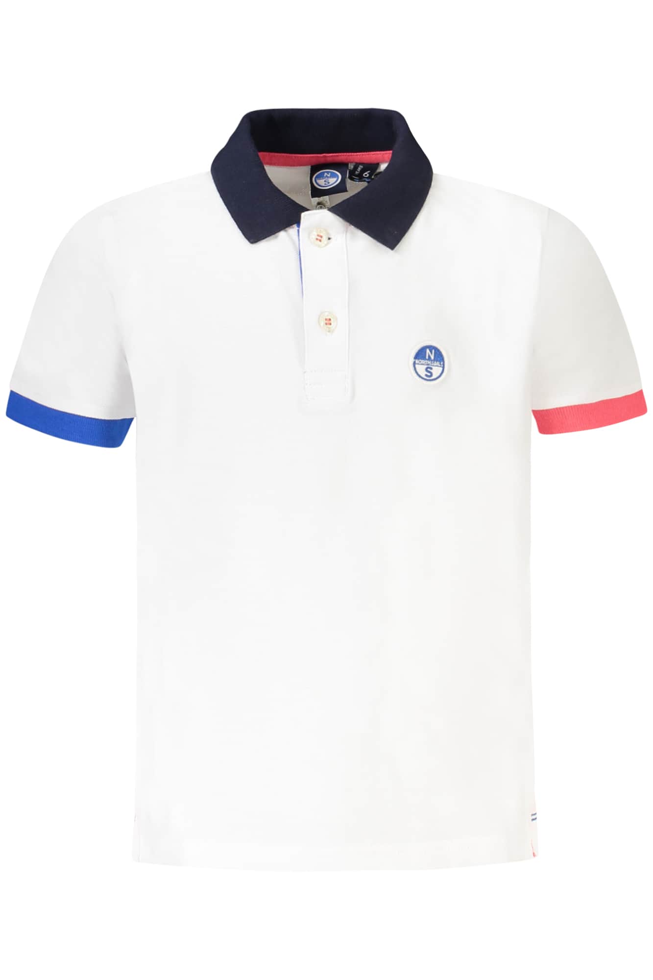 North Sails polo manga corta niños naranja