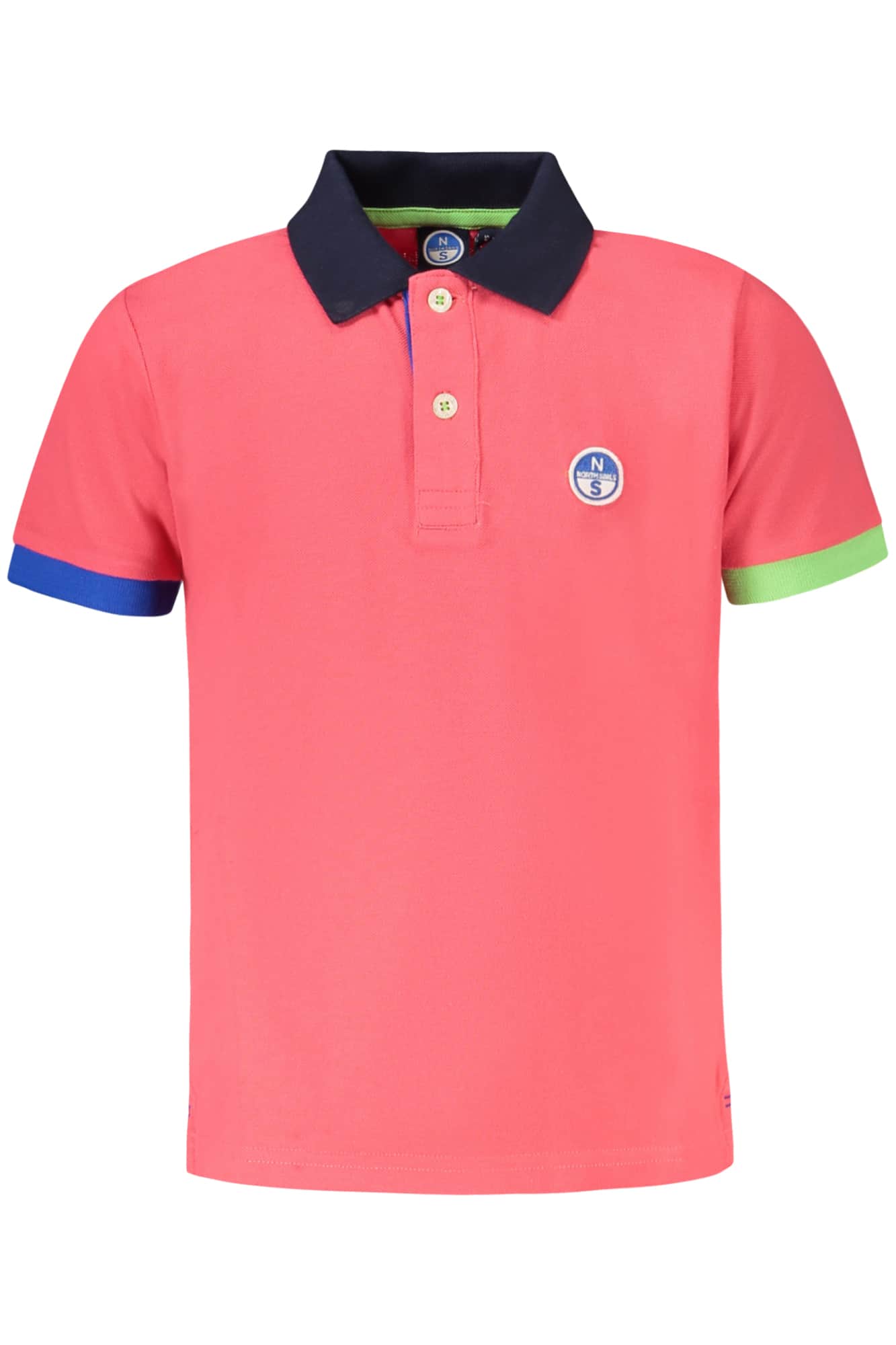North Sails polo manga corta niños naranja