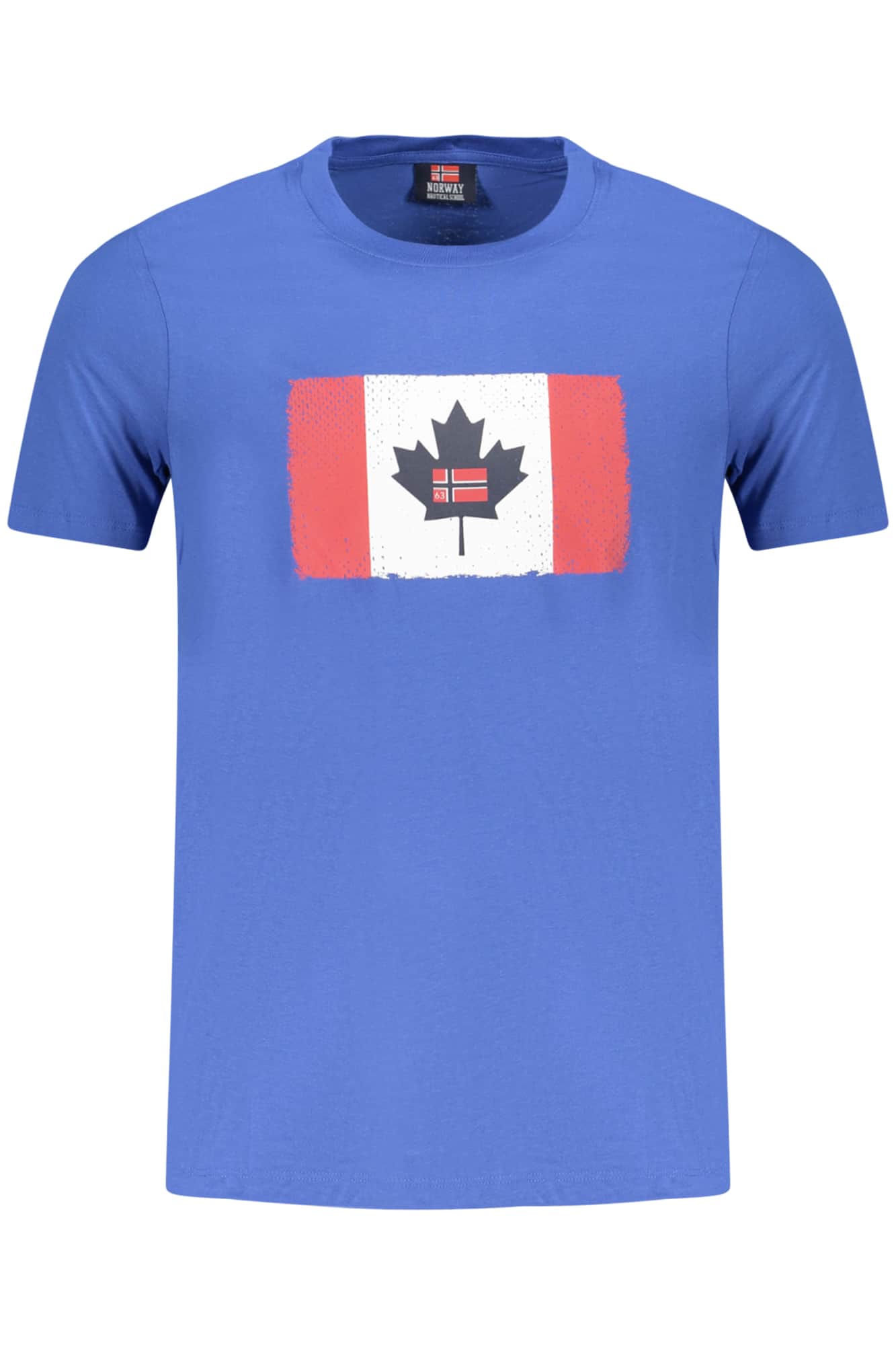 Norway 1963 hombre manga corta t-camisa verde