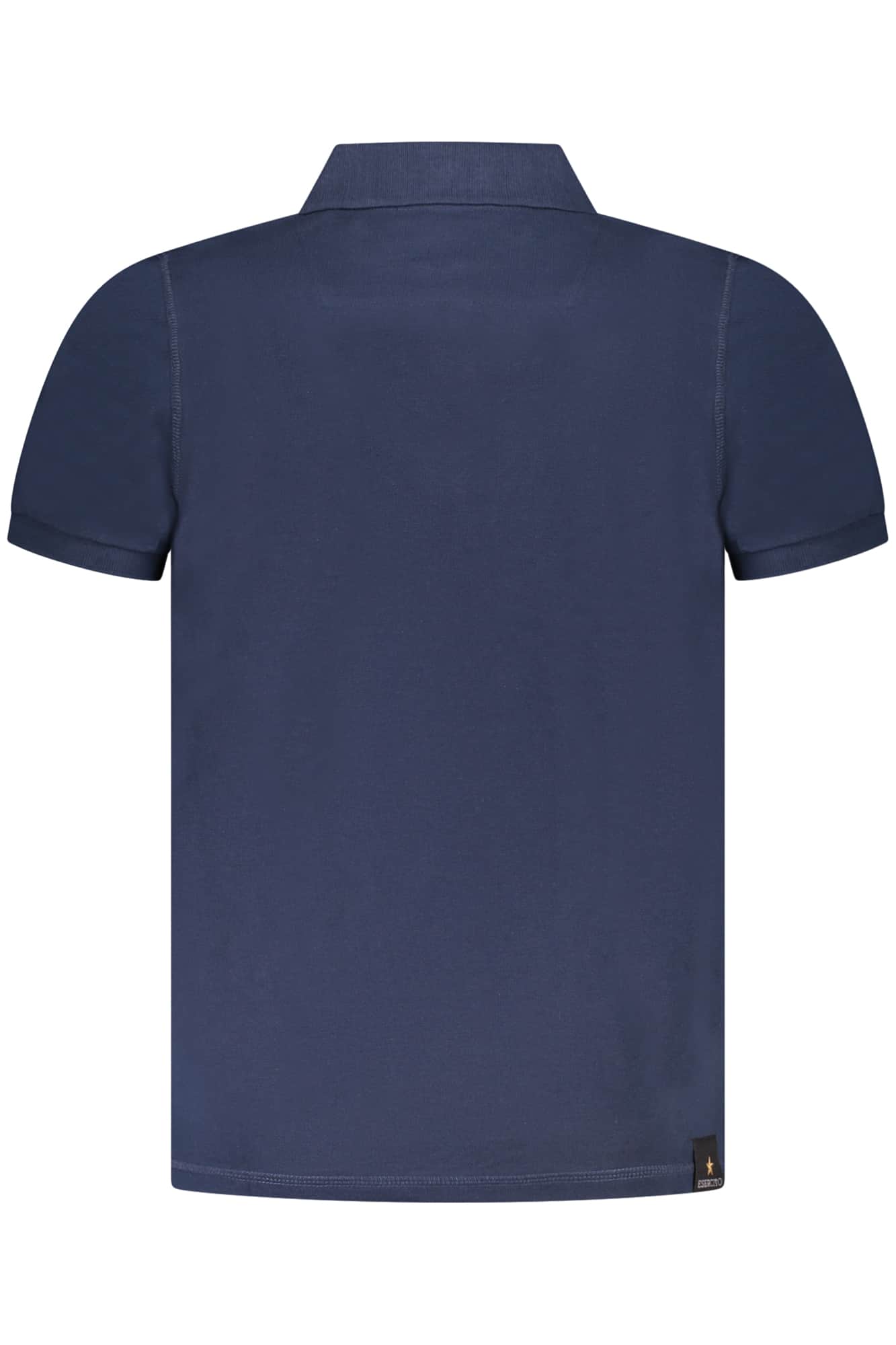 Military academy negro hombre manga corta polo