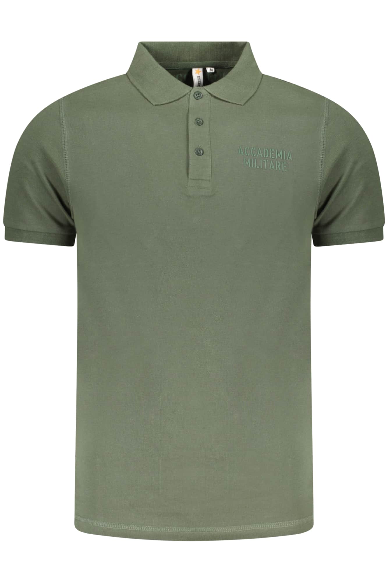 Military academy negro hombre manga corta polo