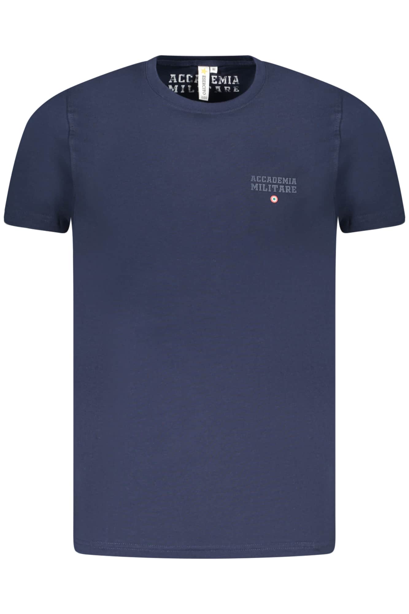 Military academy negro hombre manga corta t-camisa