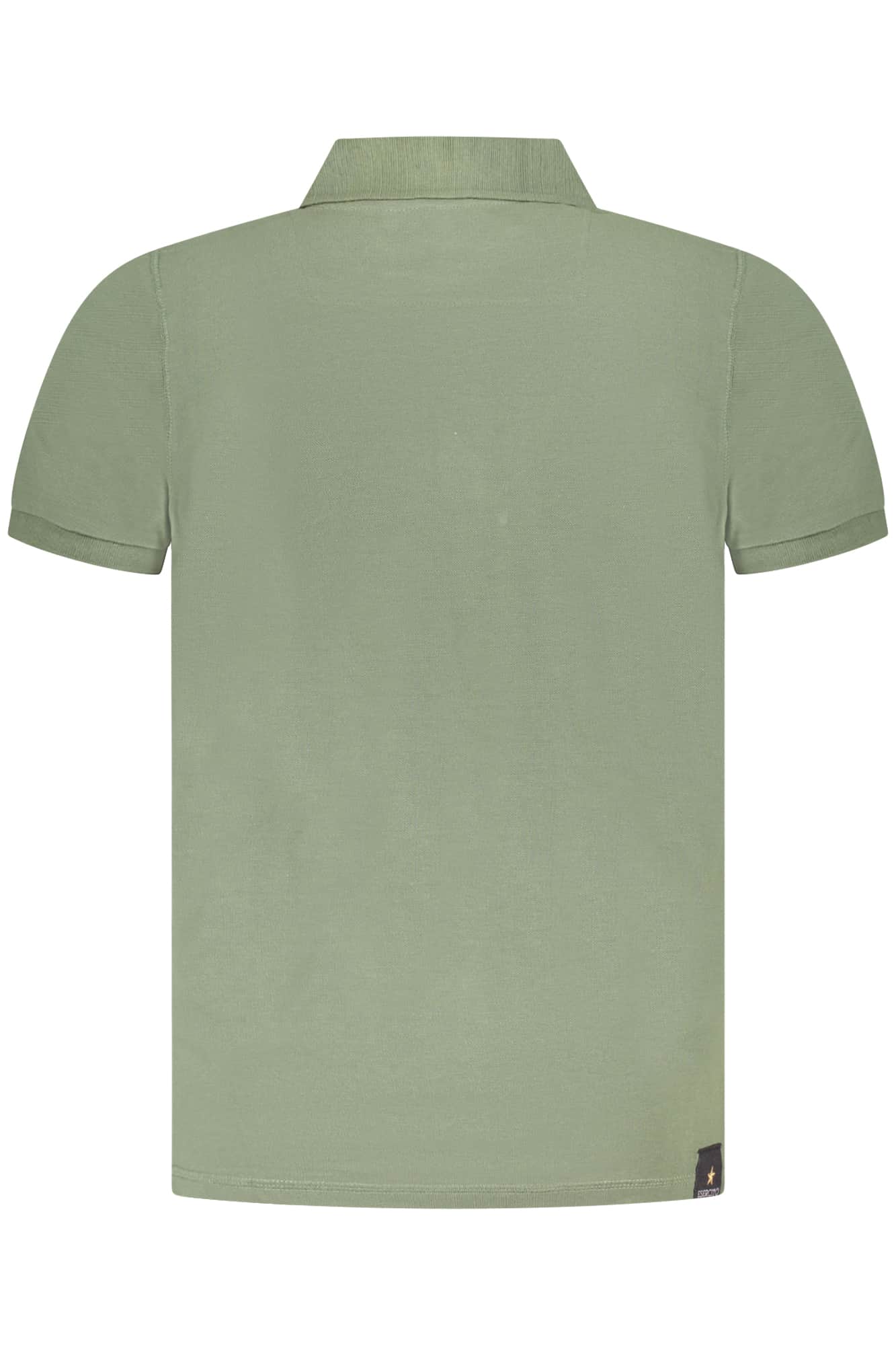 Military academy negro hombre manga corta polo