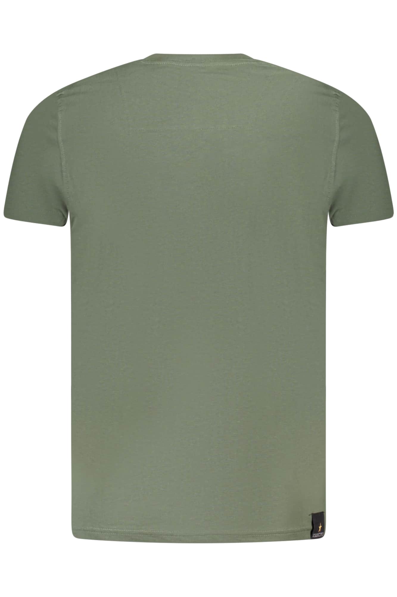 Military academy negro hombre manga corta t-camisa