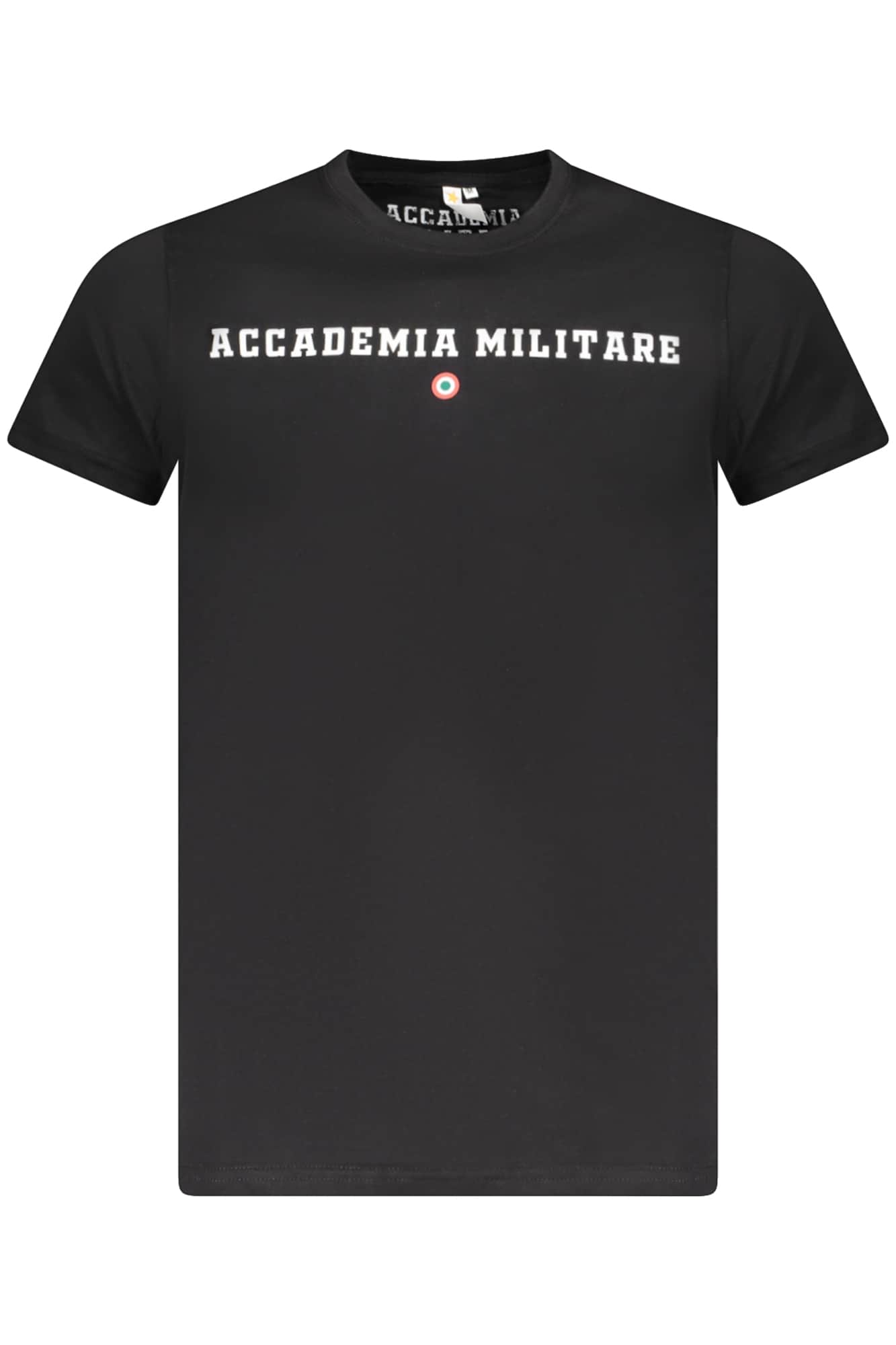 Military academy hombre manga corta t-camisa azul
