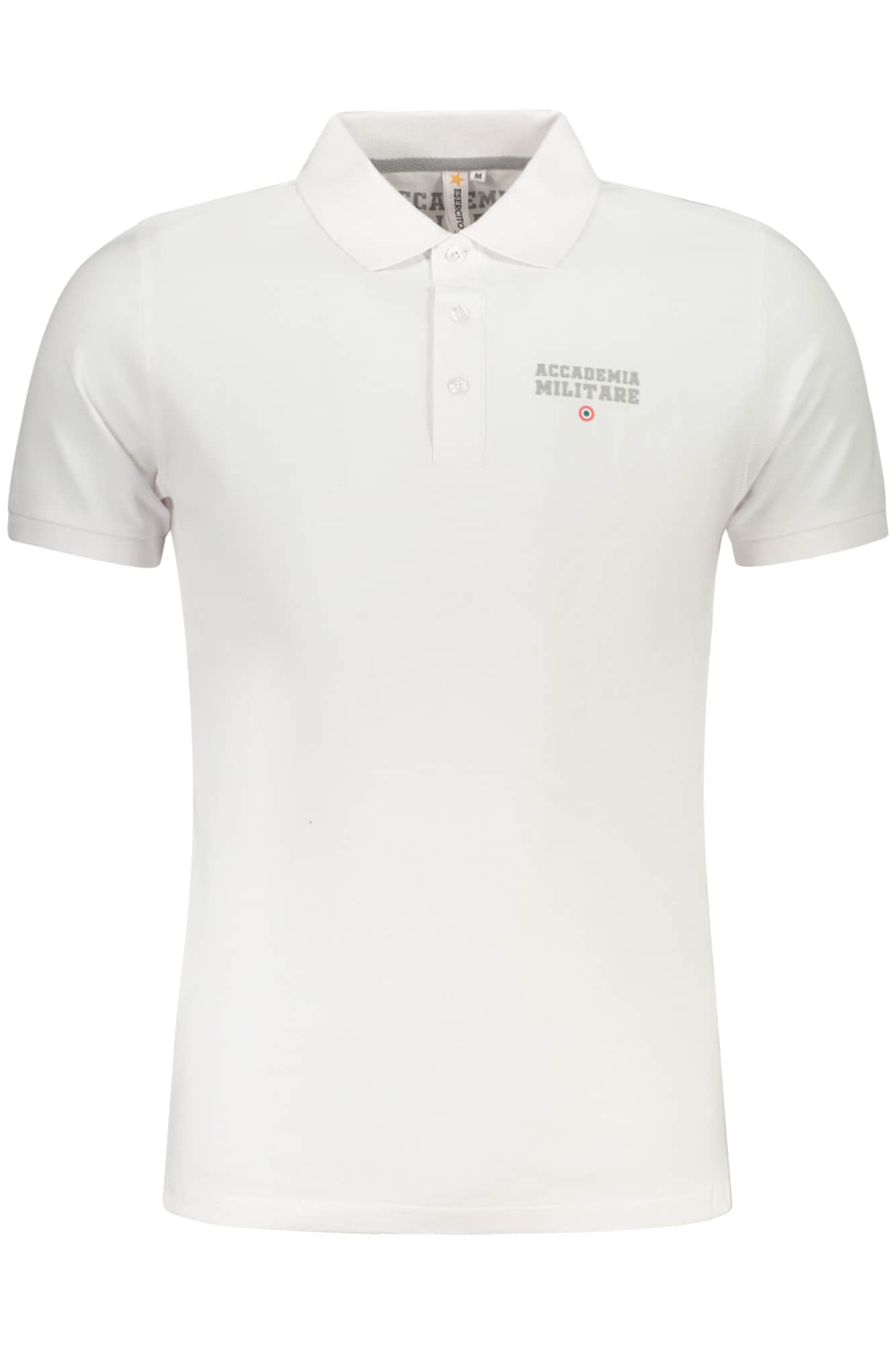 Military academy negro hombre manga corta polo