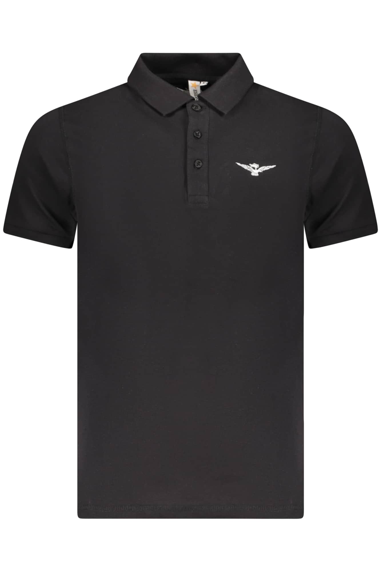 Army 1659 negro hombre manga corta polo