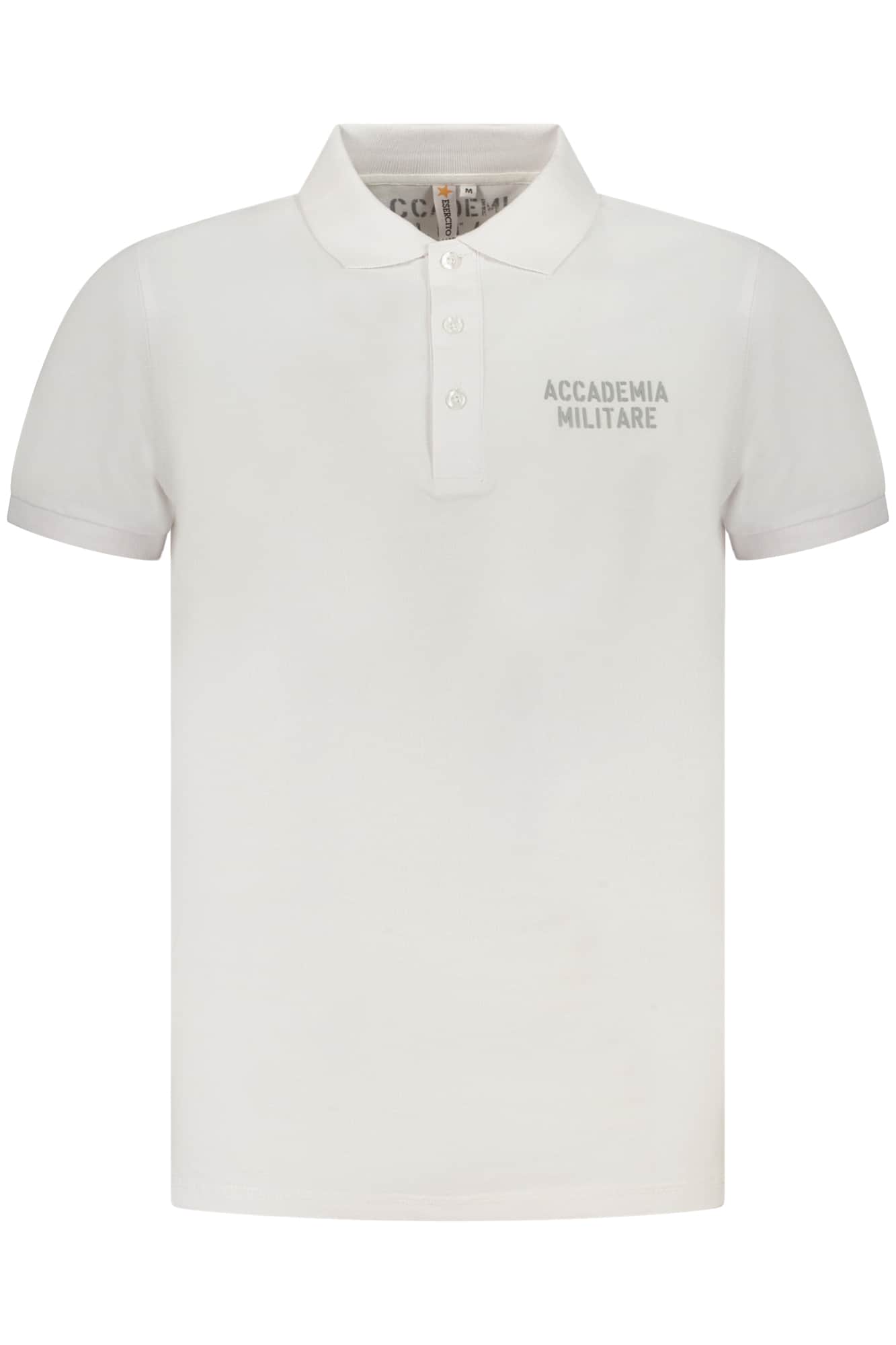 Military academy negro hombre manga corta polo