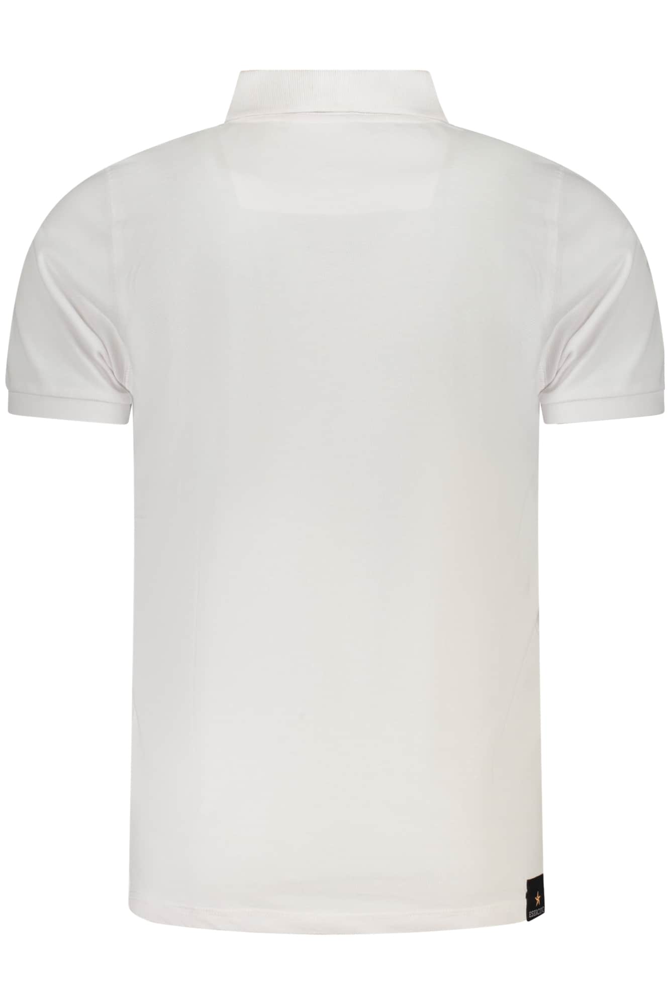 Military academy hombre azul manga corta polo
