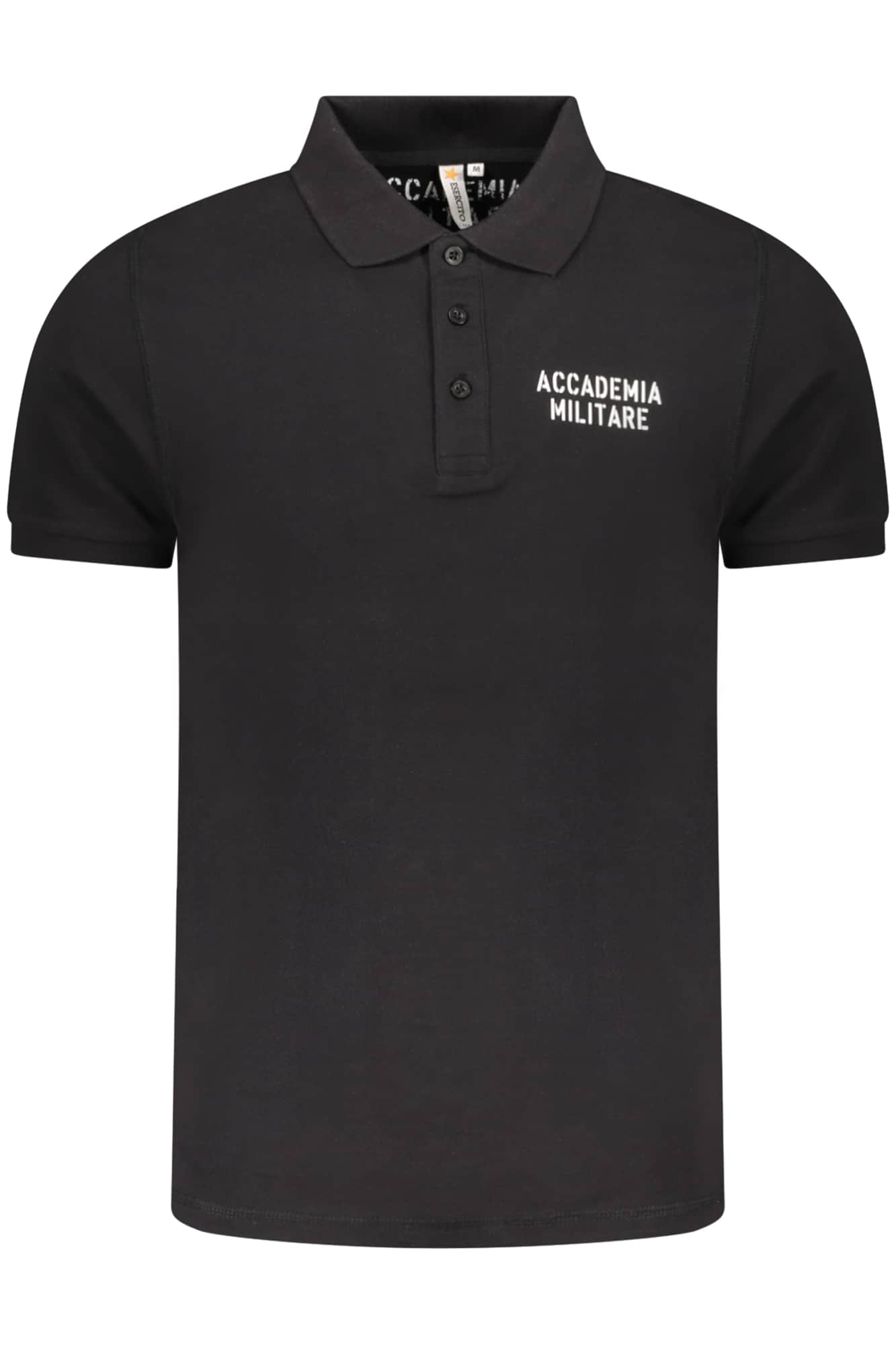 Military academy hombre azul manga corta polo