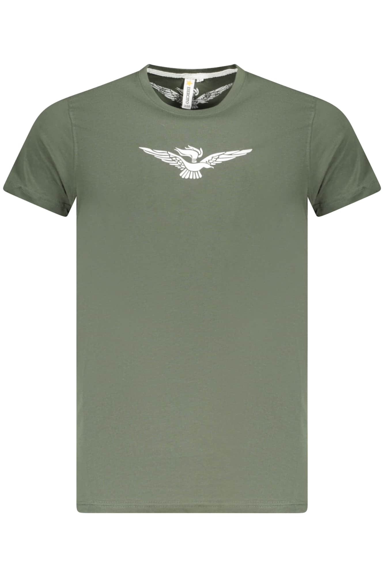 Army 1659 hombre manga corta t-camisa verde